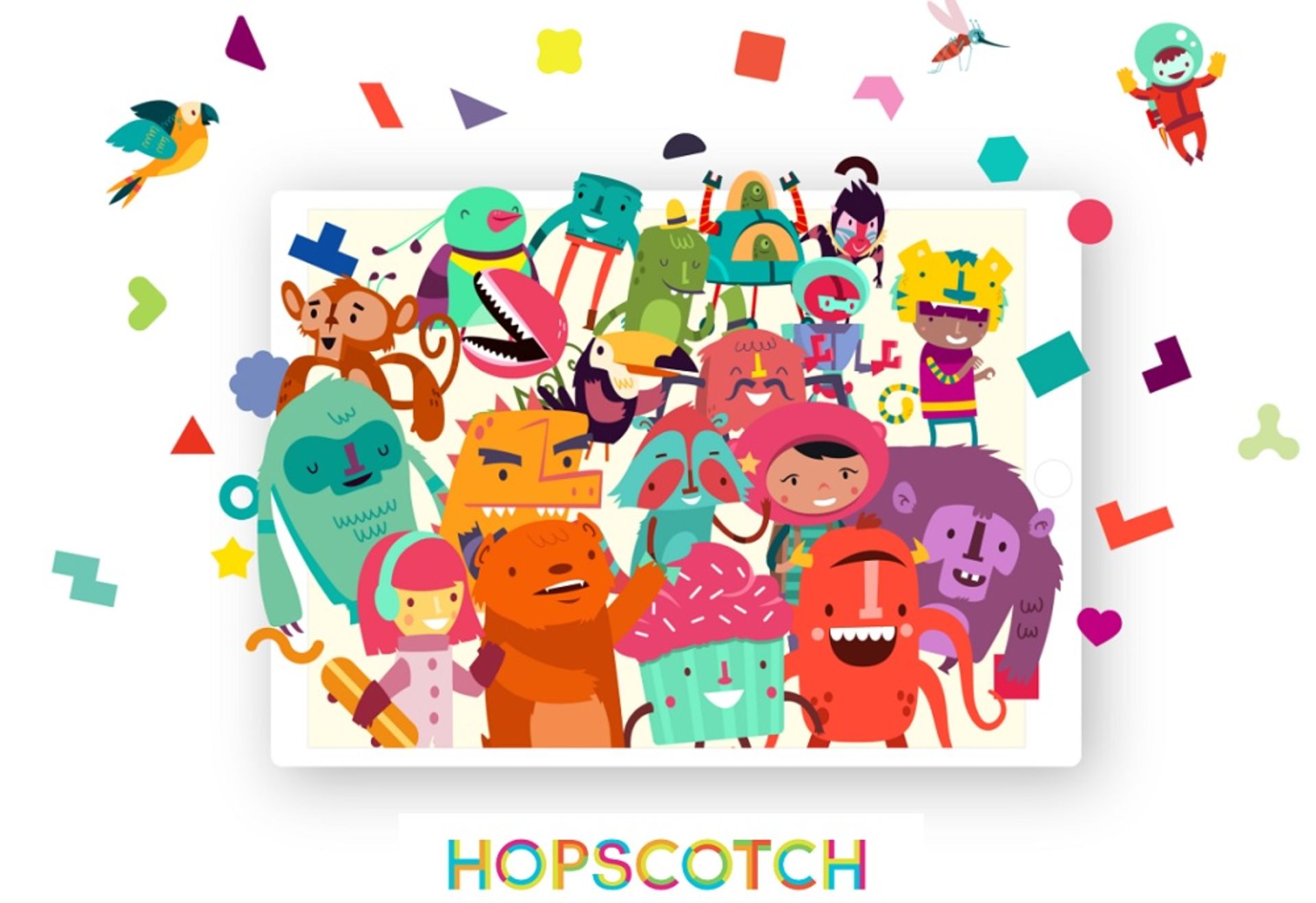 اپ برنامه نویسی کودک hopscotch