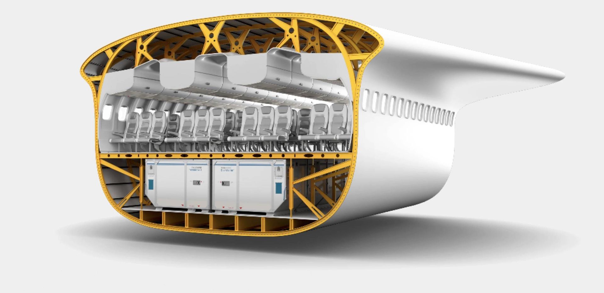 مقطع عرضی هواپیمای هورایزن اوو