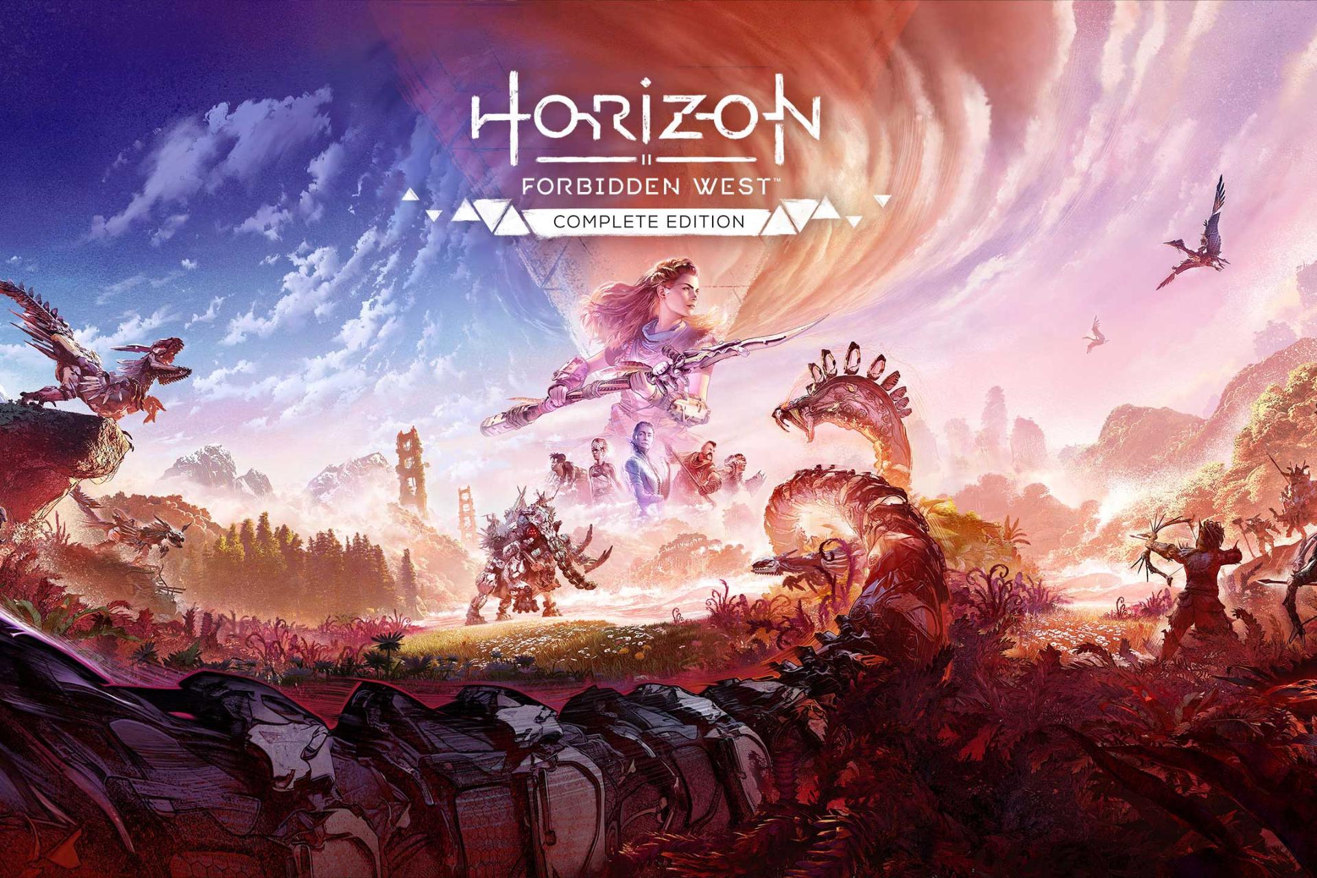 پوستر رسمی بازی Horizon Forbidden West برای PC در فروشگاه بازی اپیک گیمز