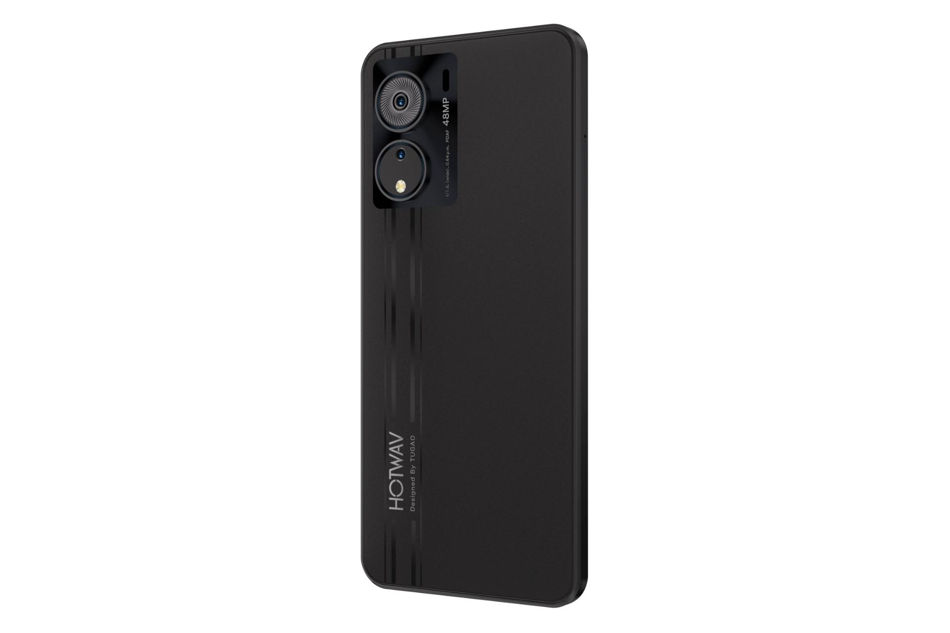 سمت راست پنل پشت گوشی موبایل نوت 12 EF هات ویو مشکی / HOTWAV Note 12 EF