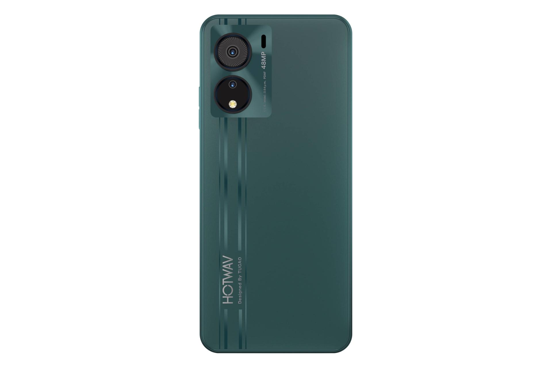 چینش دوربین گوشی موبایل نوت 12 EF هات ویو سبز تیره / HOTWAV Note 12 EF