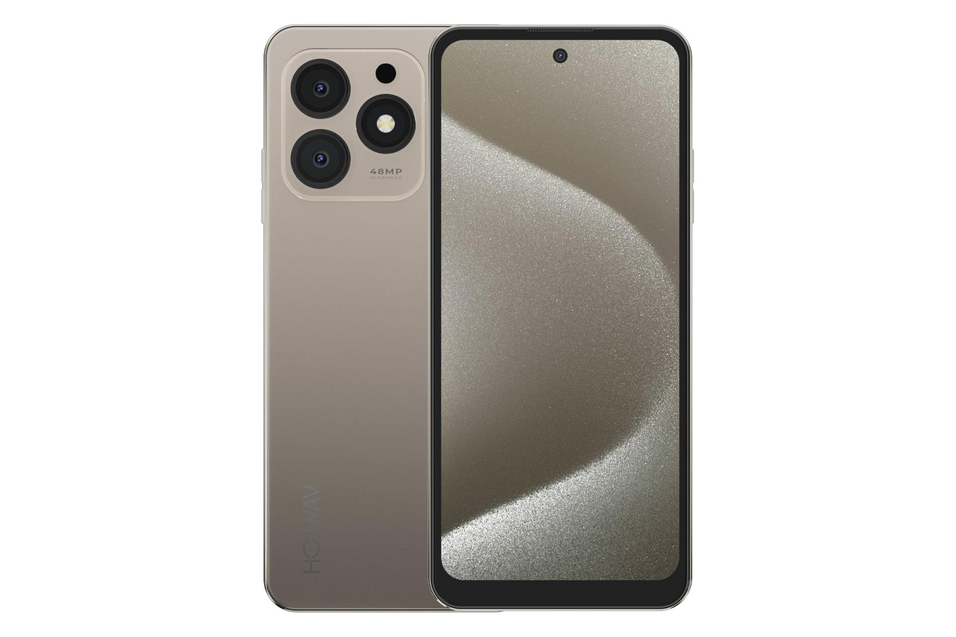 پنل جلو و پشت گوشی موبایل نوت 13 مکس هات ویو طلایی / HOTWAV Note 13 Max