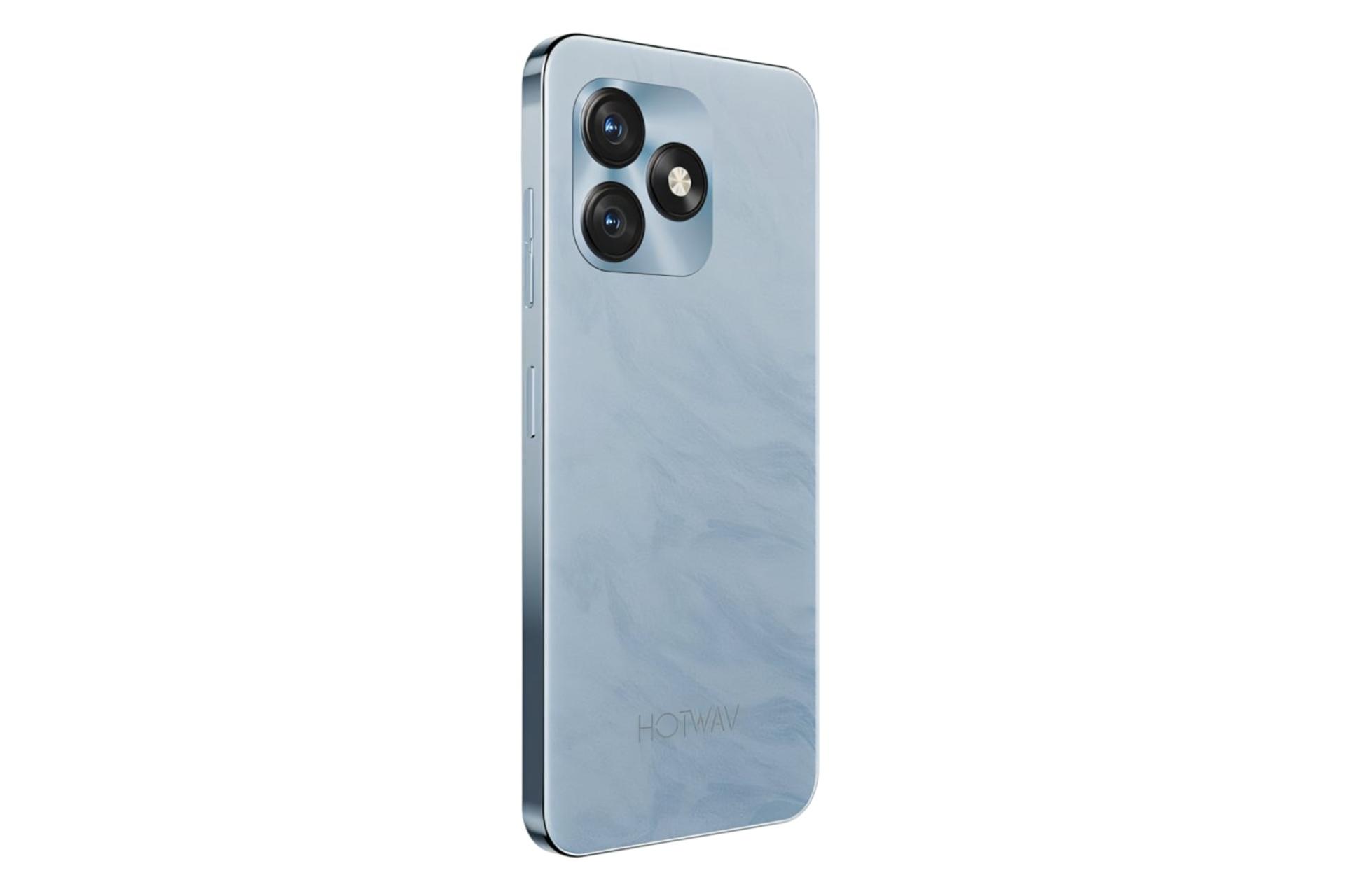پنل پشت و چینش دوربین گوشی موبایل نوت 15 هات ویو آبی روشن / HOTWAV Note 15