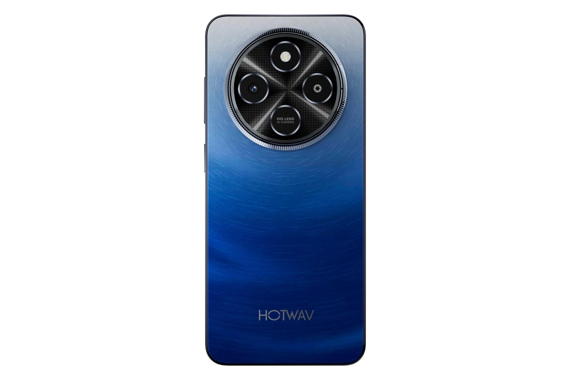 پنل پشت و چینش دوربین گوشی موبایل نوت 16 هات ویو آبی / HOTWAV Note 16