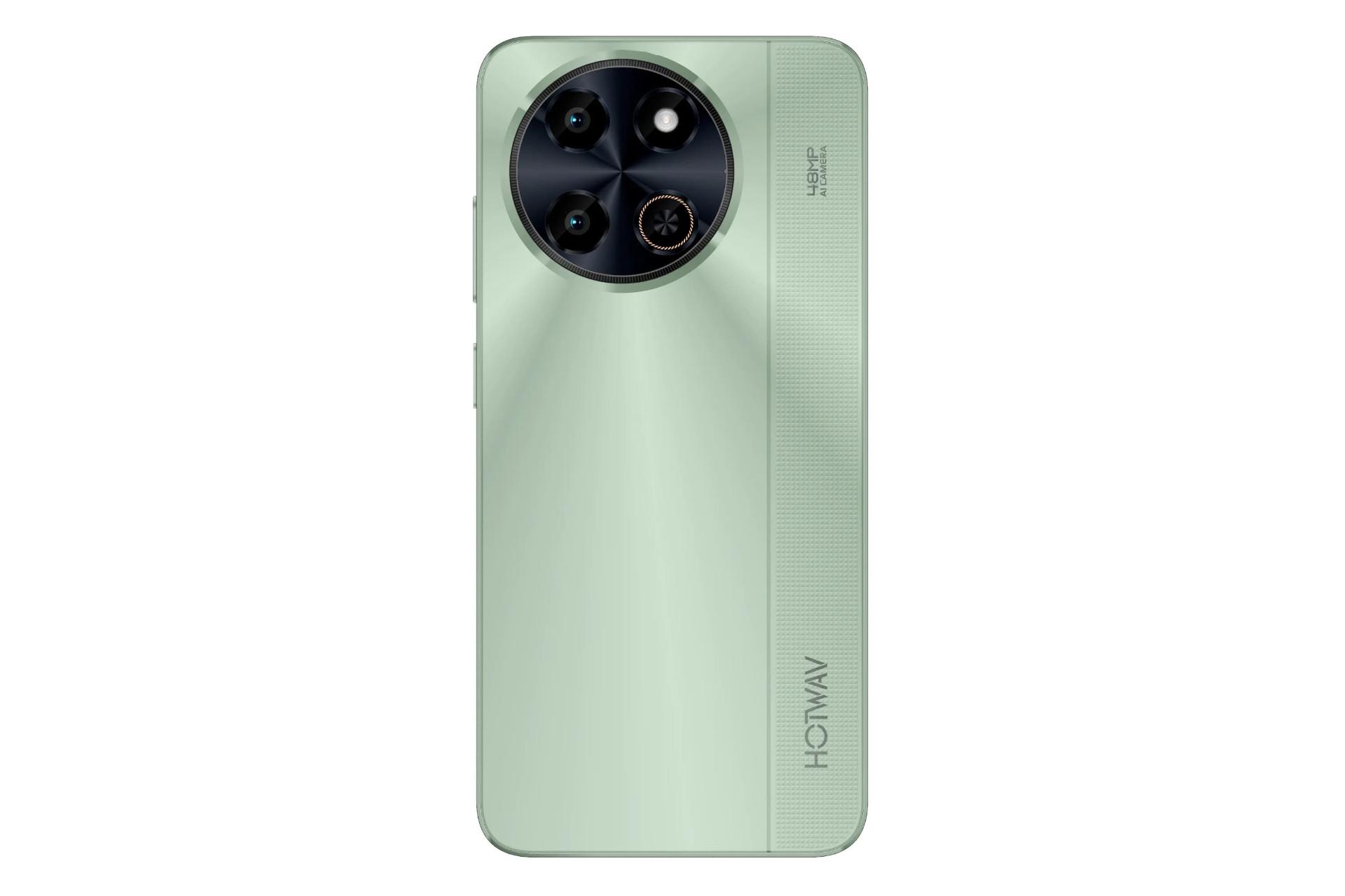 پنل پشت و چینش دوربین گوشی موبایل نوت 18 پرو هات ویو سبز / HOTWAV Note 18 Pro
