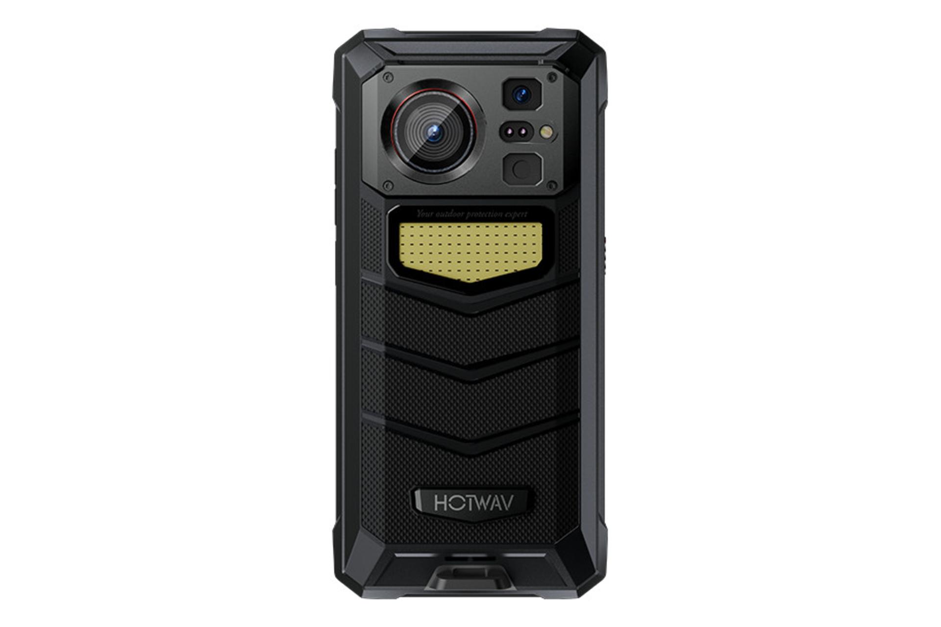 پنل پشت و چینش دوربین گوشی موبایل هات ویو HOTWAV W11 مشکی