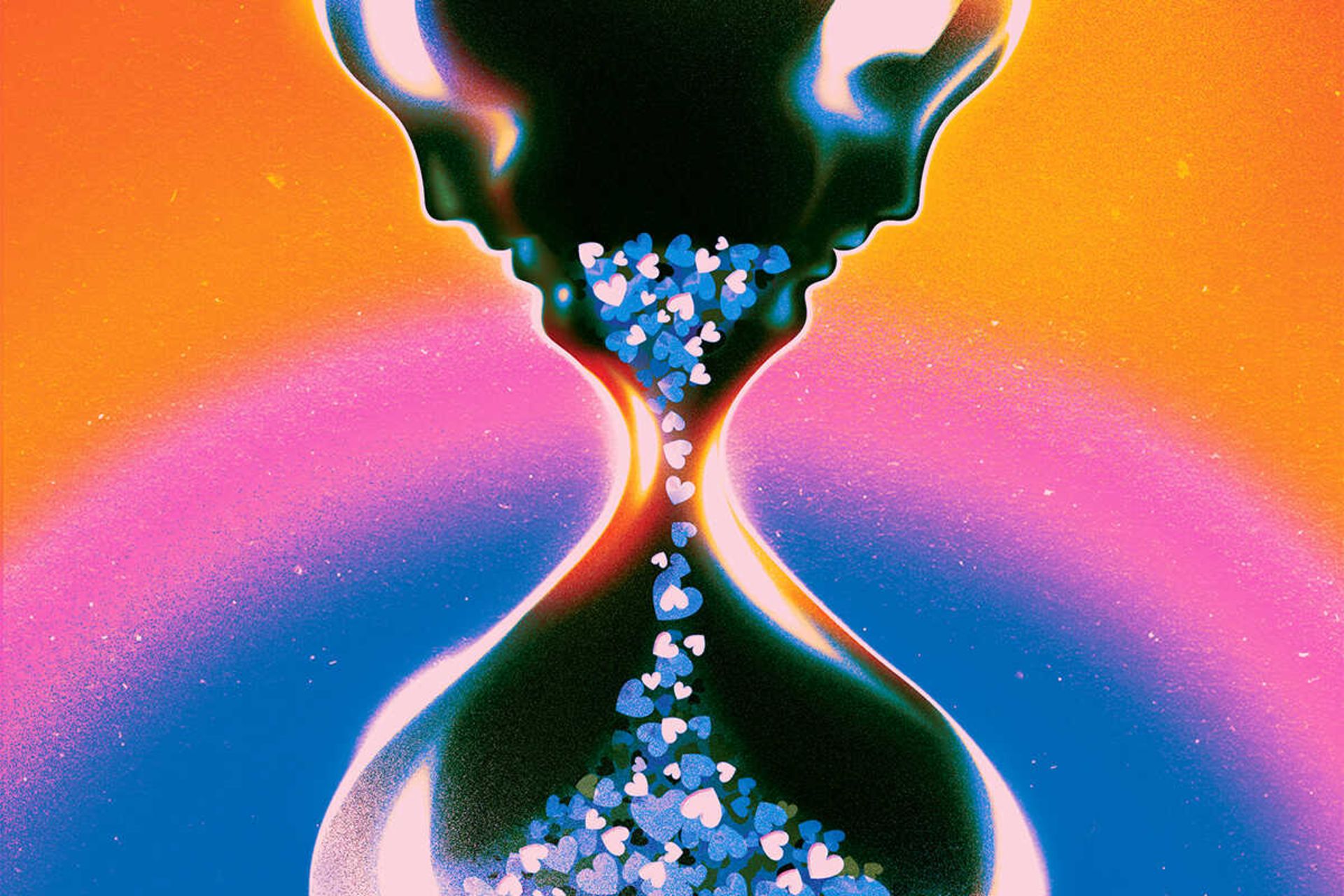 ساعت شنی به شکل صورت انسان