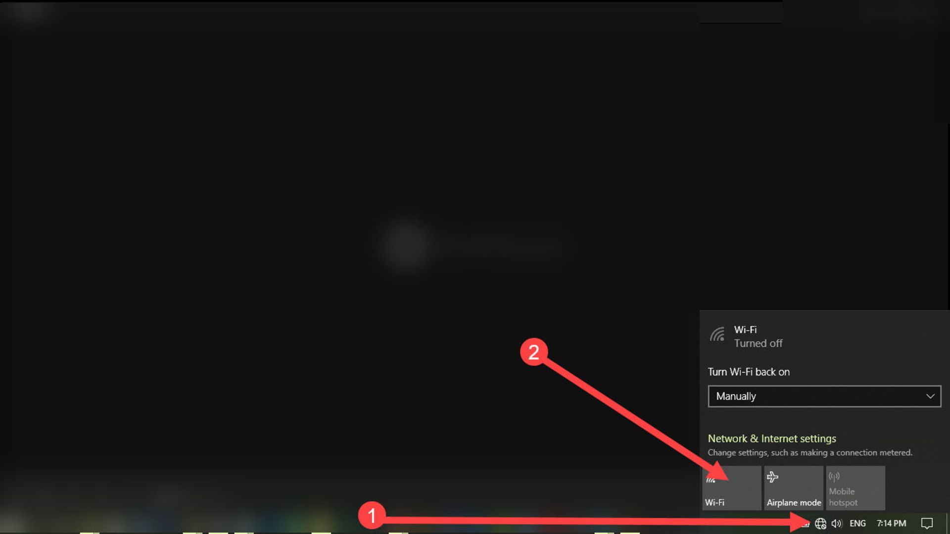 شبکه در ویندوز ۱۰