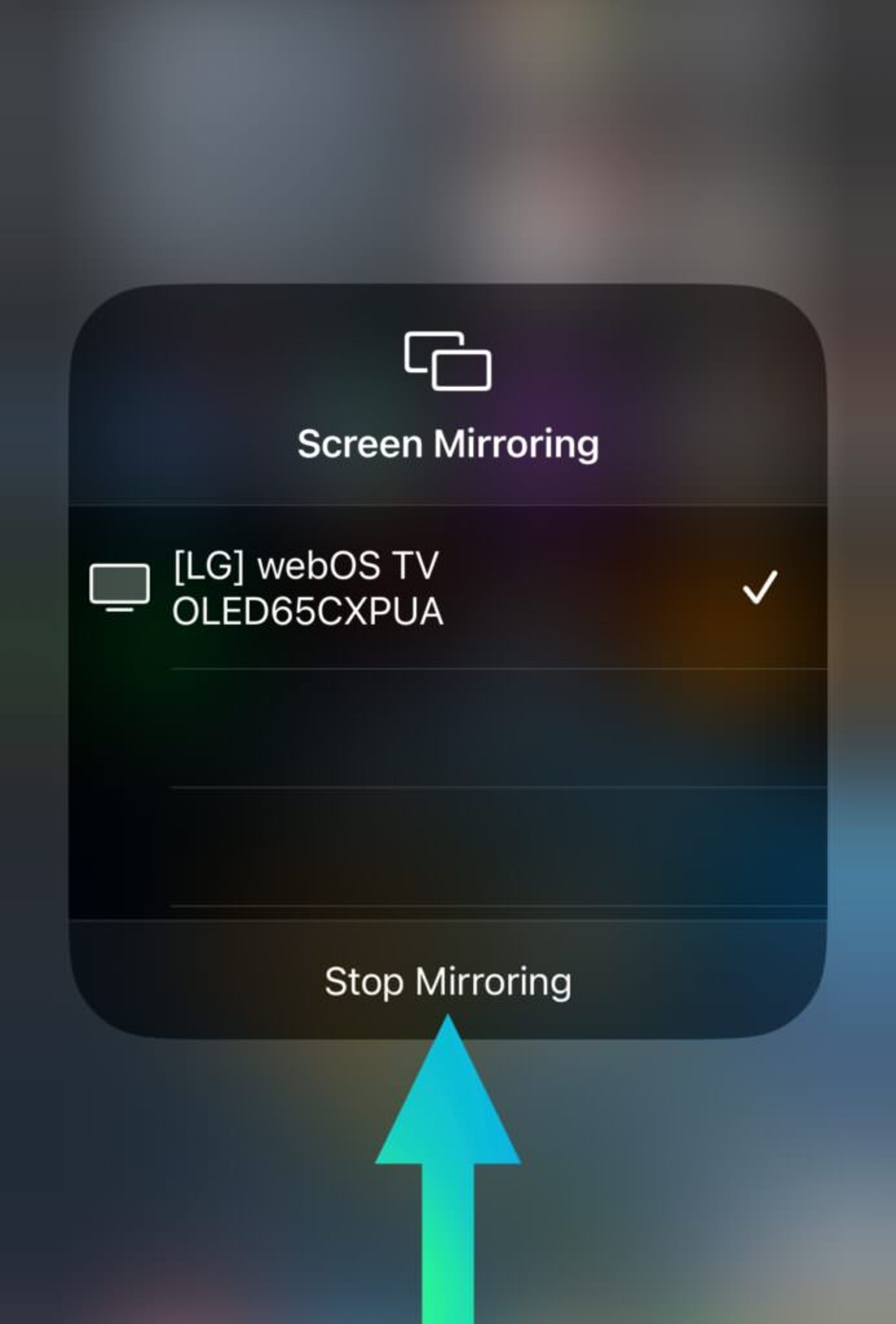 Screen Mirroring آیفون 