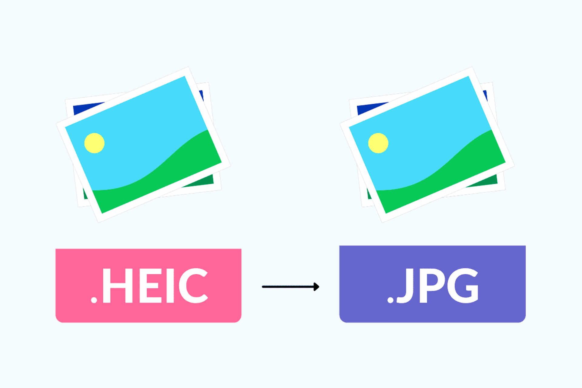 تبدیل HEIC به JPG