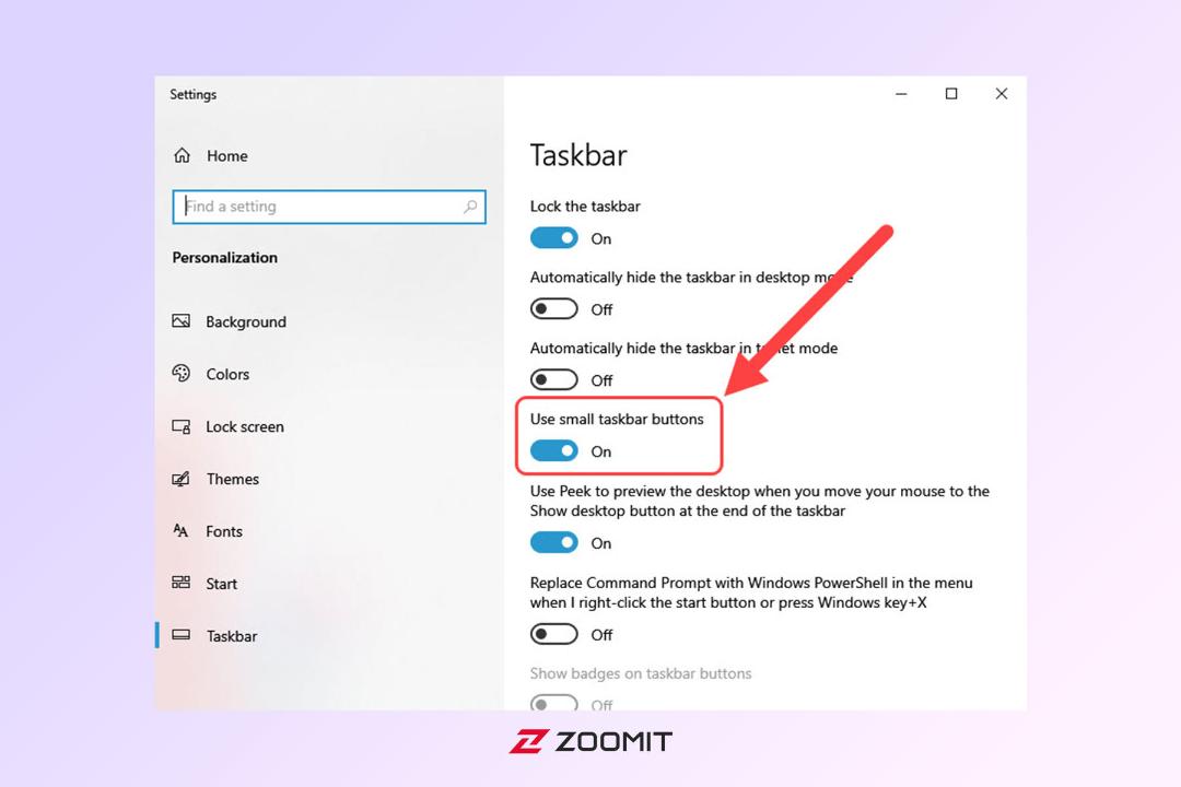 منوی Display Settings ویندوز 10