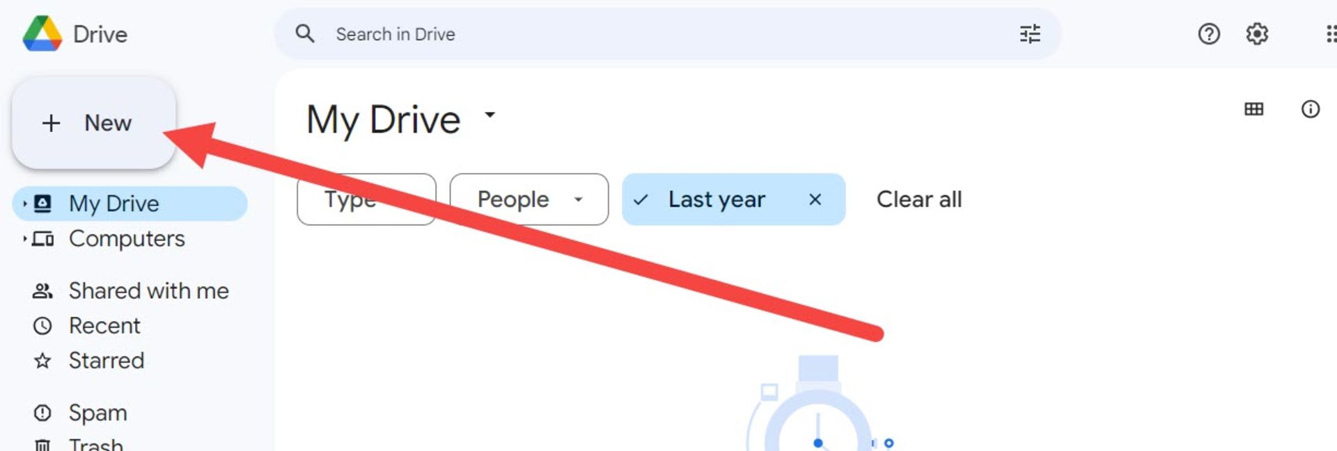 اکسل در گوگل درایو