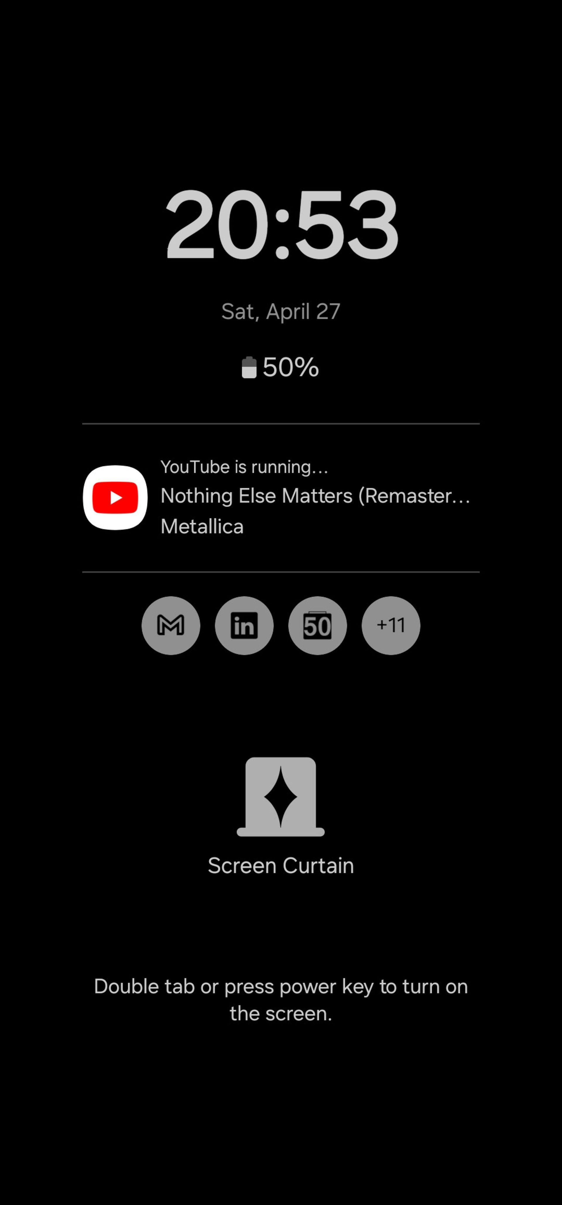 استفاده از قابلیت screen curtain در اپلیکیشن یوتیوب