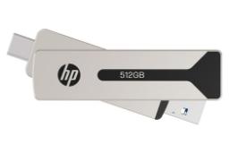 اس اس دی اکسترنال اچ پی HP 911 Pro USB 3.2 Gen 2 512GB از نمای بالا