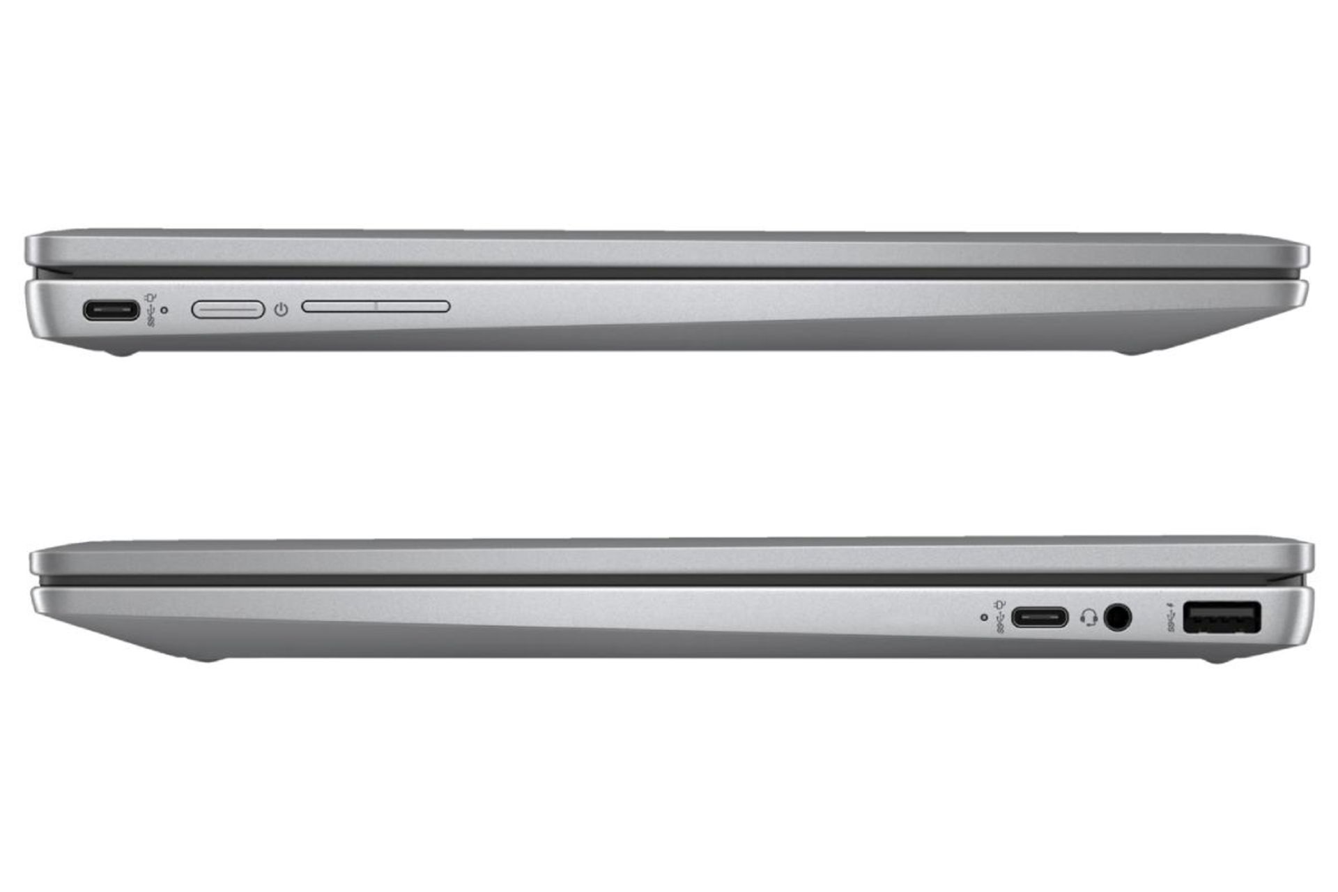 کروم بوک اچ پی chromebook 14 2024 از نمای کناری