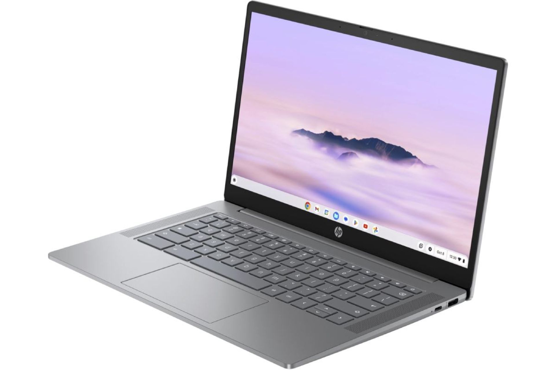 کروم بوک اچ پی chromebook 14 2024 از نمای جلو