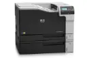 پرینتر اچ پی HP Color LaserJet Enterprise M750n نمای جلو و چپ
