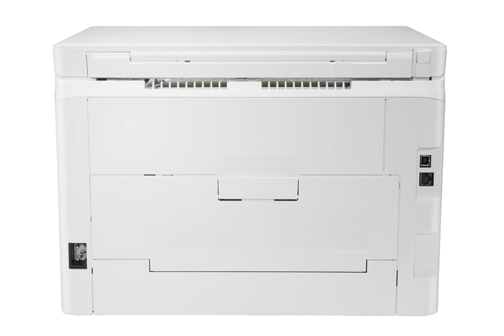 نمای پشت و بدنه پرینتر اچ پی Color LaserJet Pro MFP M180n