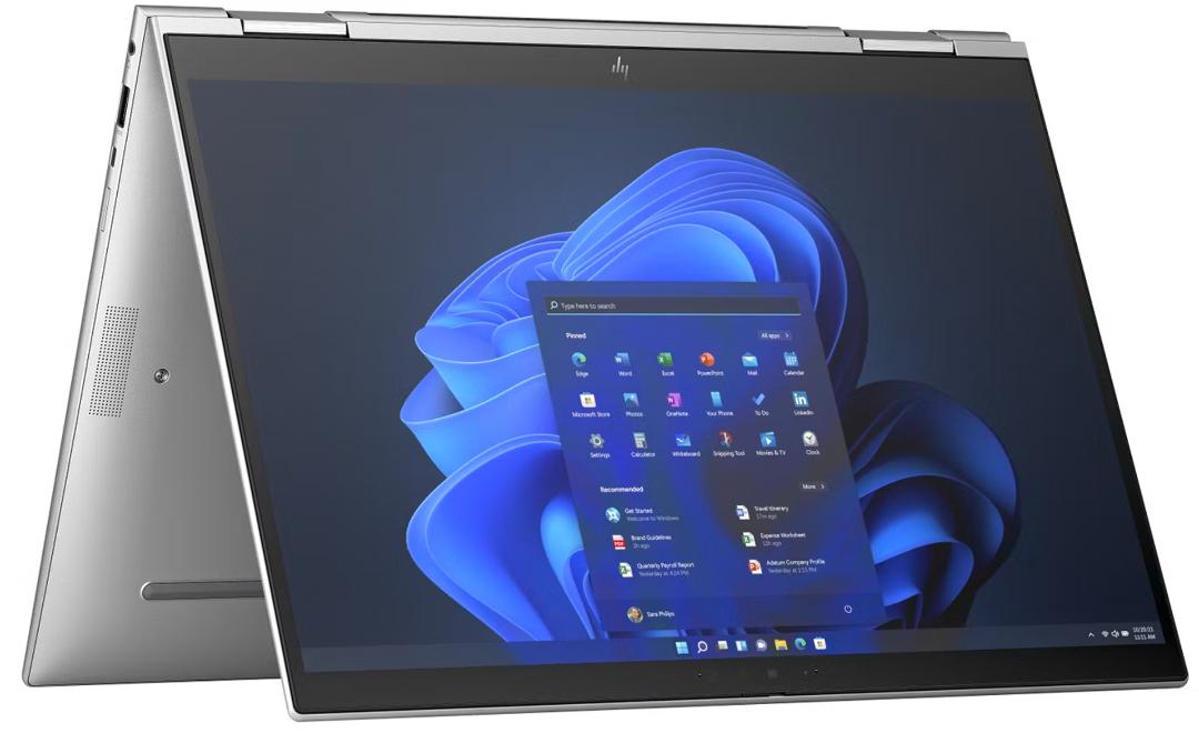 لپ تاپ HP EliteBook 1040 x360 از نمای جلو