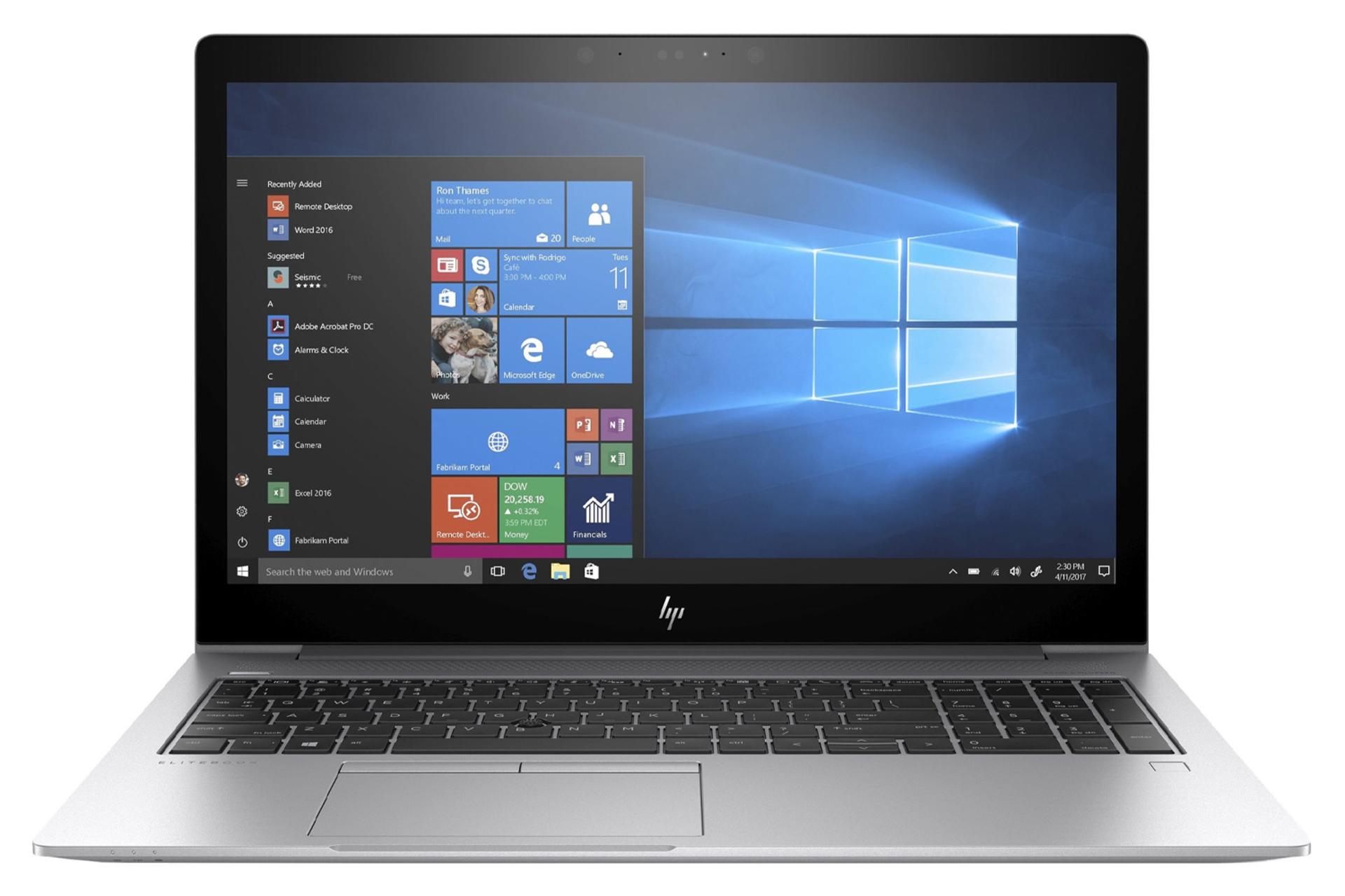 لپ تاپ EliteBook 755 G5 اچ پی  نمای روبرو