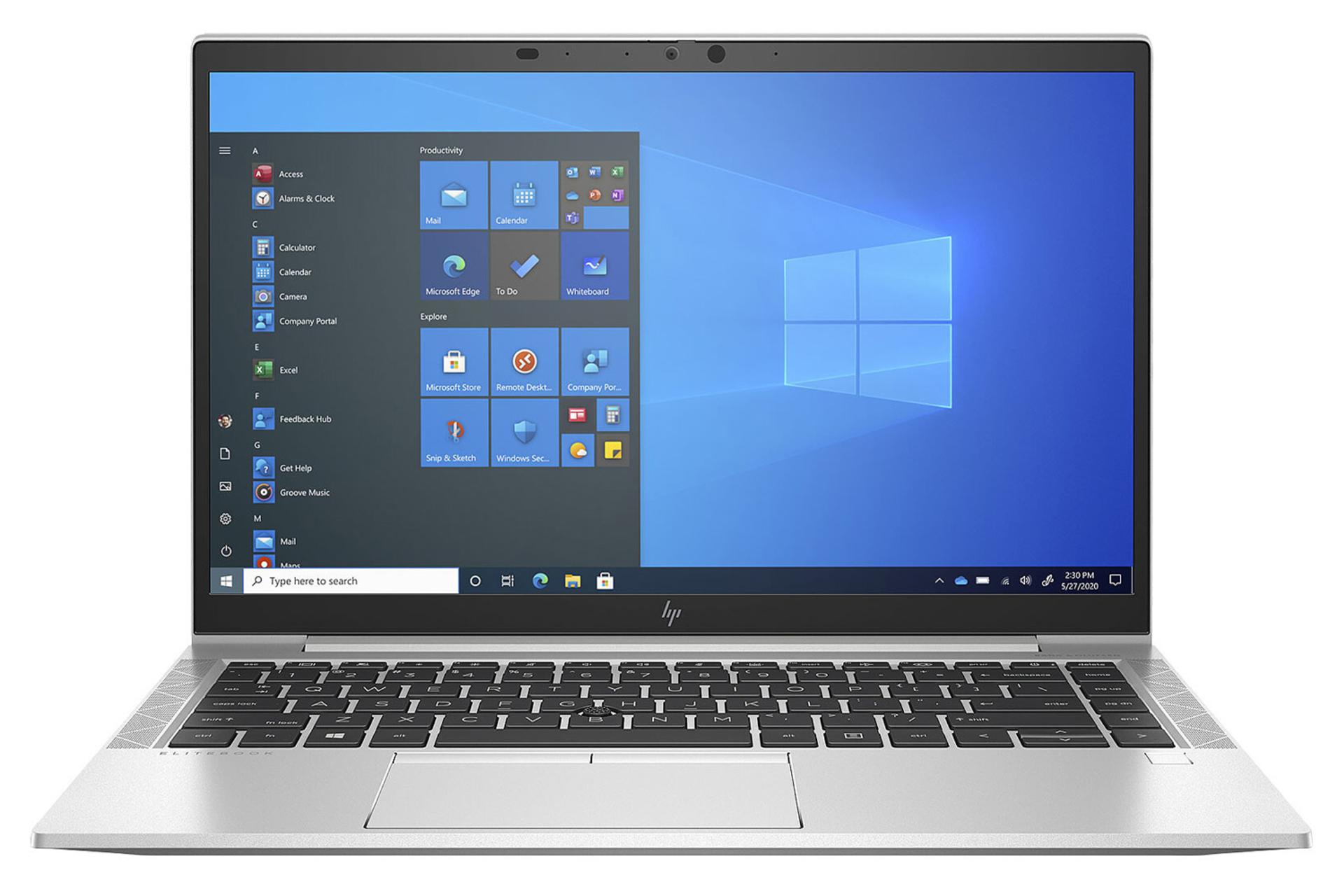لپ تاپ EliteBook 840 Aero G8 اچ پی نمای روبرو