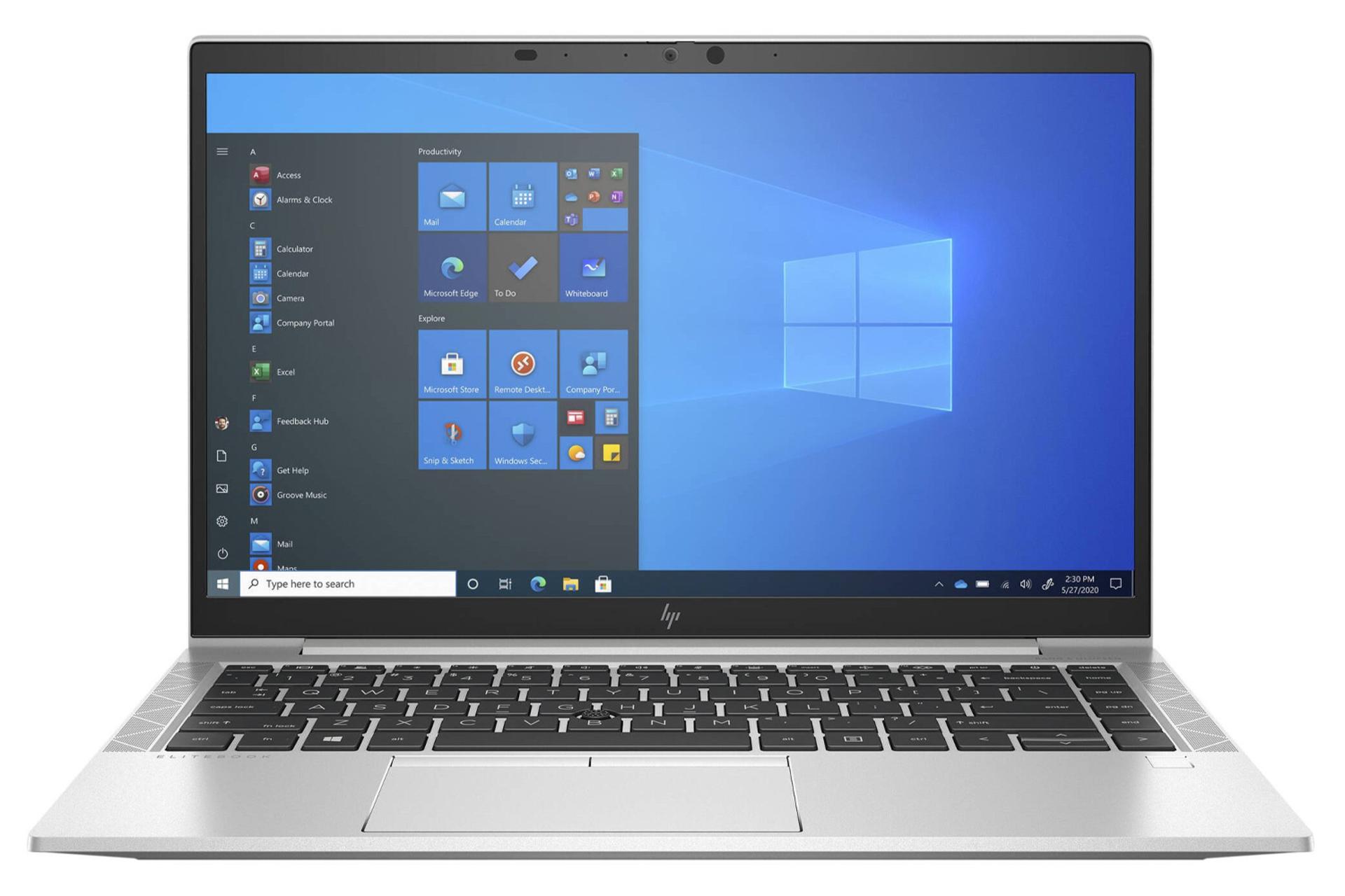 لپ تاپ EliteBook 845 G8 اچ پی نمای روبرو