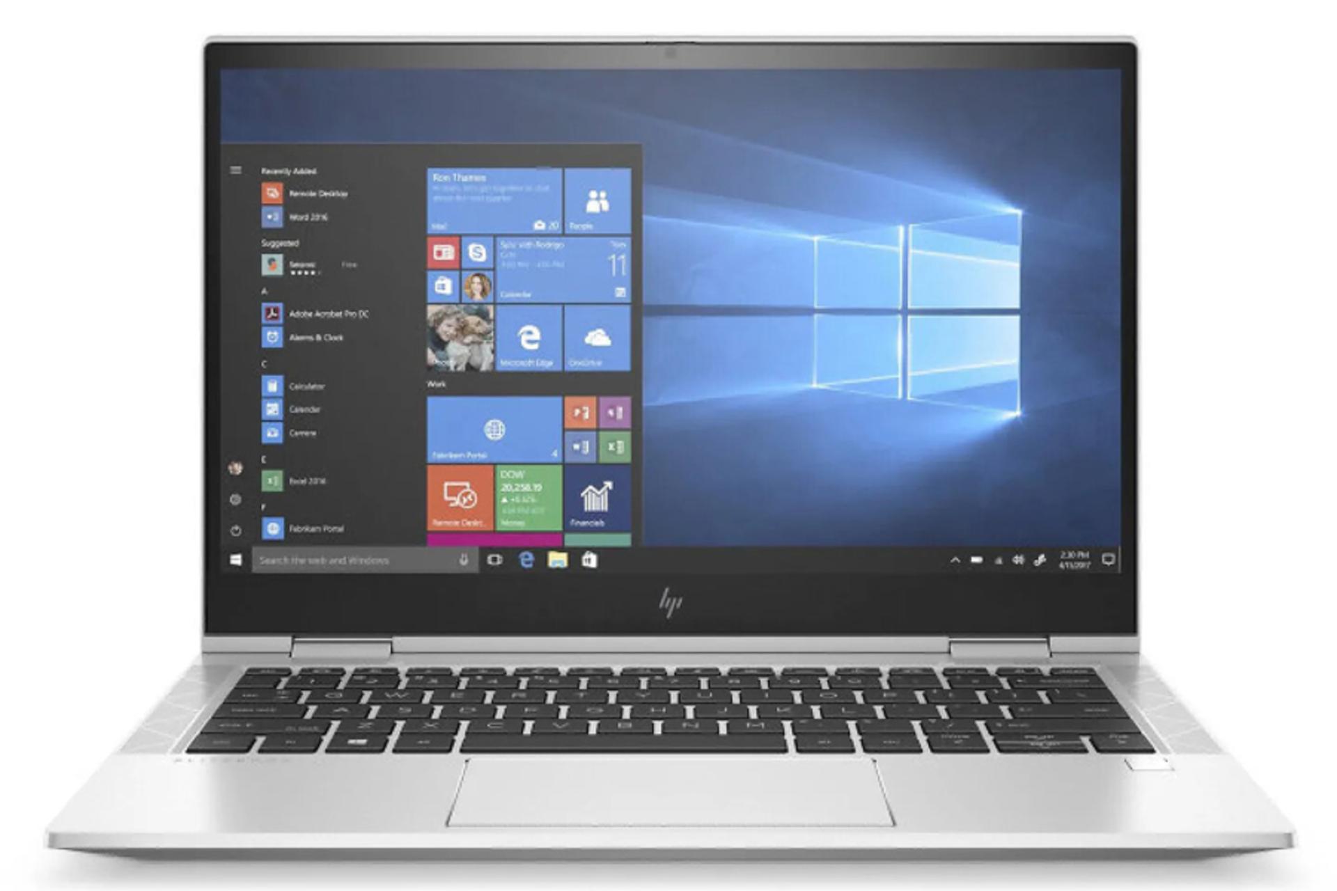 لپ تاپ EliteBook x360 830 G7 اچ پی نمای روبرو