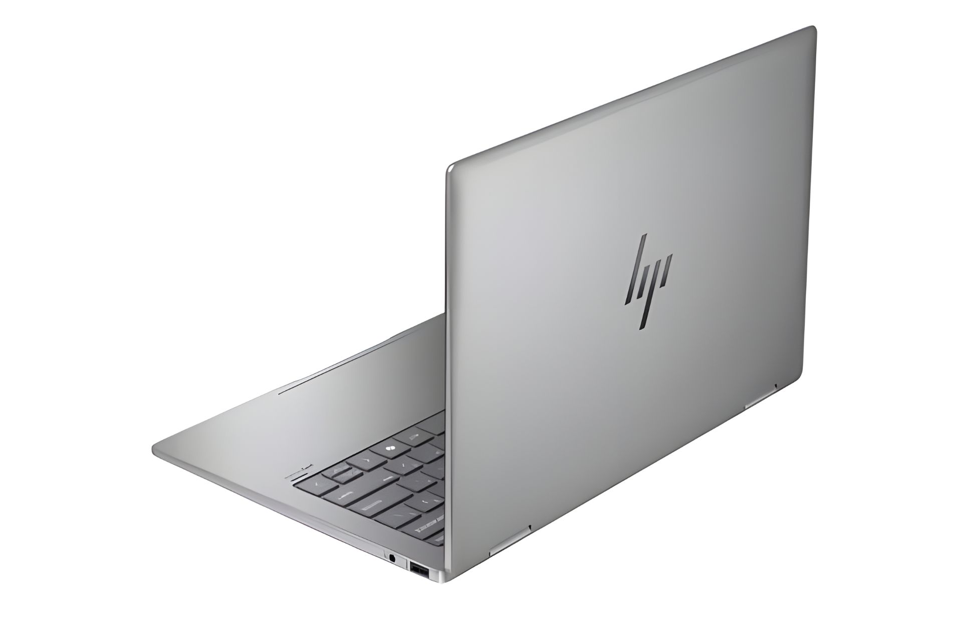 تصویر پشت رندر رسمی لپ تاپ ۱۴ اینچی HP Envy X360 مدل ۲۰۲۴