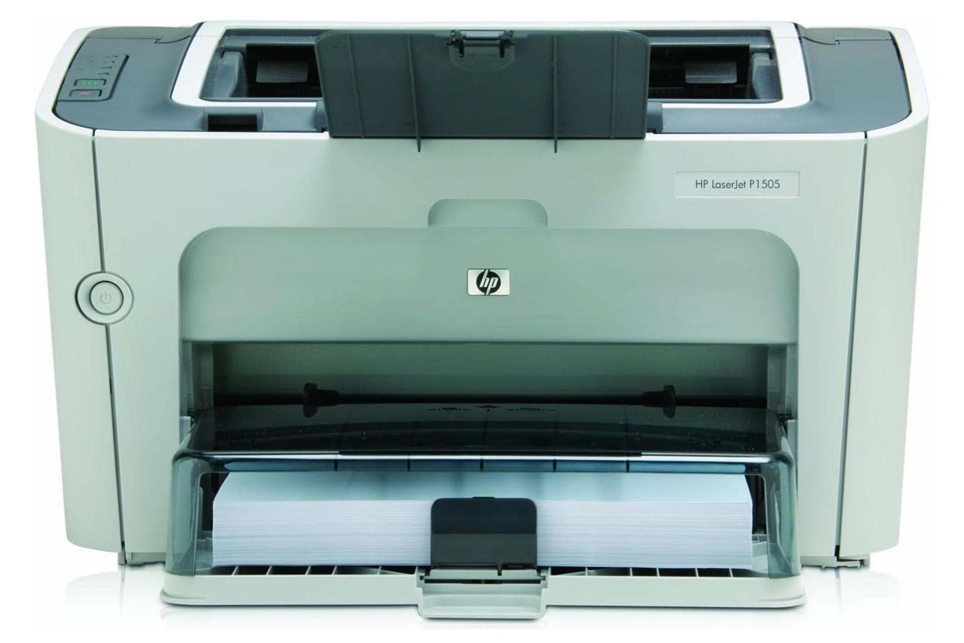 پرینتر اچ پی LaserJet P1505n نمای جلو
