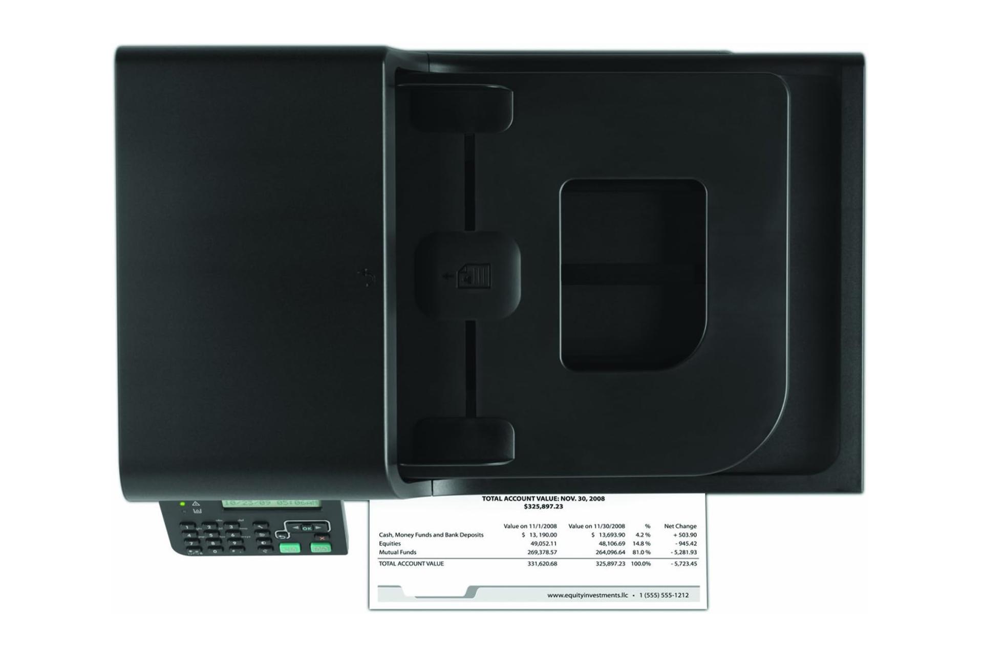 پرینتر اچ پی LaserJet Pro M1212nf نمای بالا