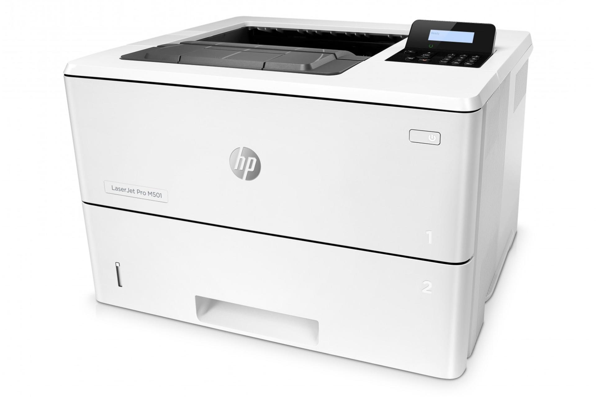 ابعاد و اندازه پرینتر اچ پی LaserJet Pro M501n