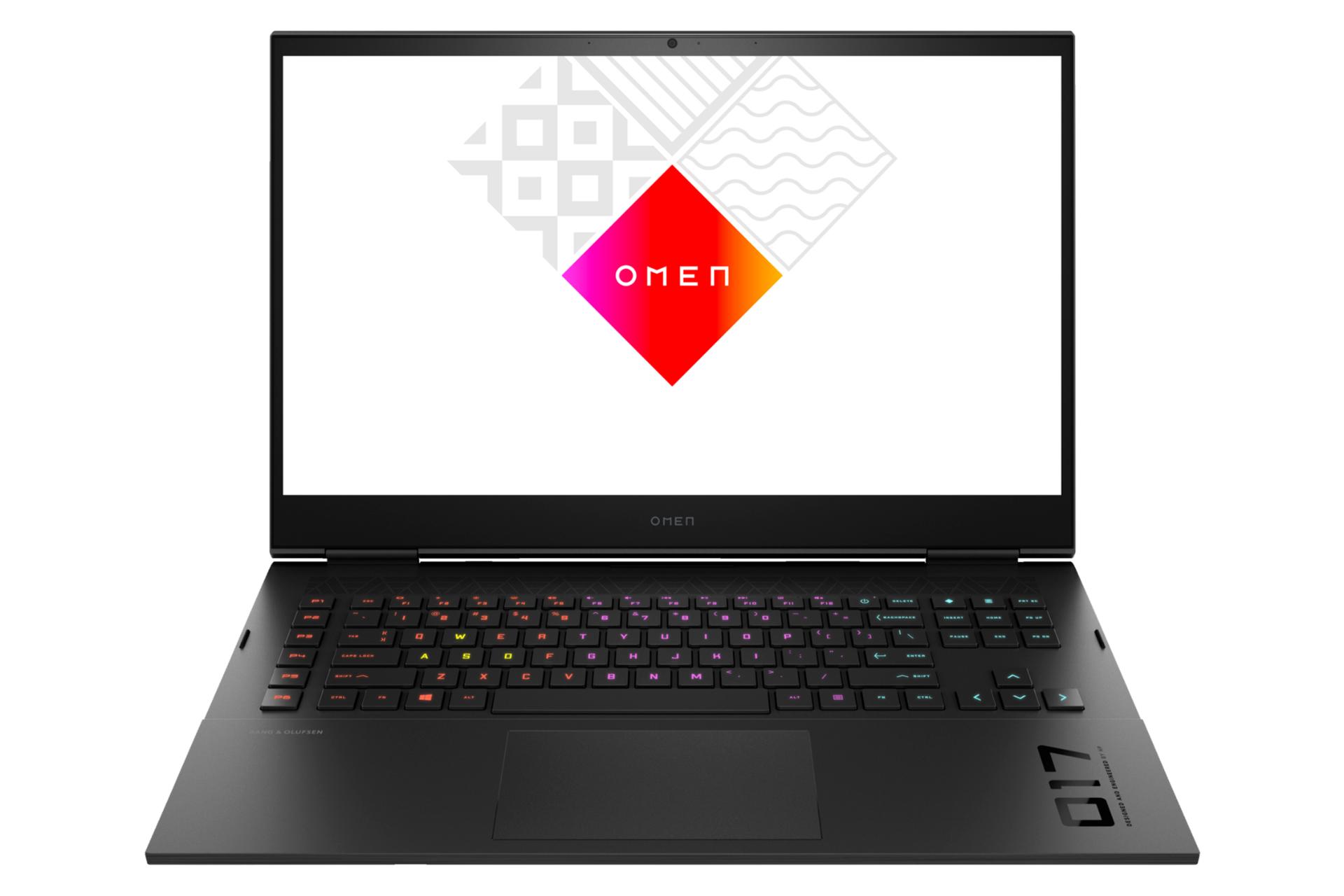 نمای روبه روی لپ تاپ اچ پی اومن مدل-HP OMEN 17-CK200