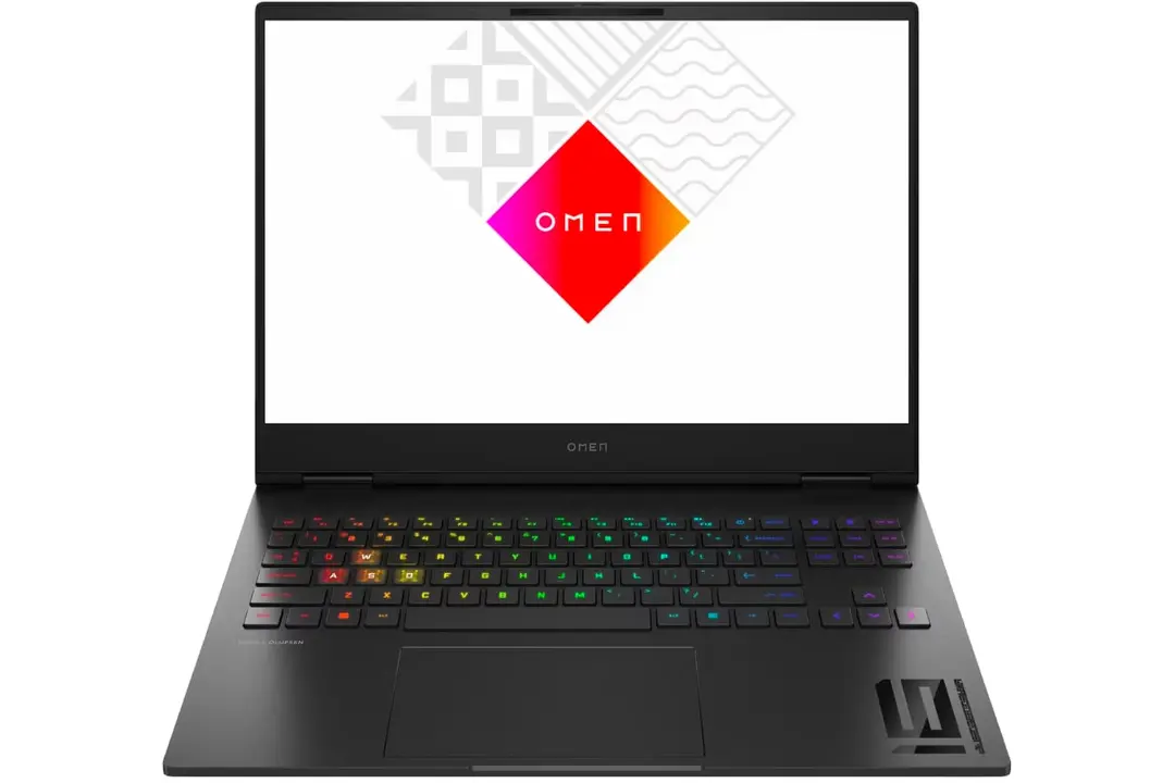 لپ تاپ HP Omen Transcend 16 2023 از نمای جلو