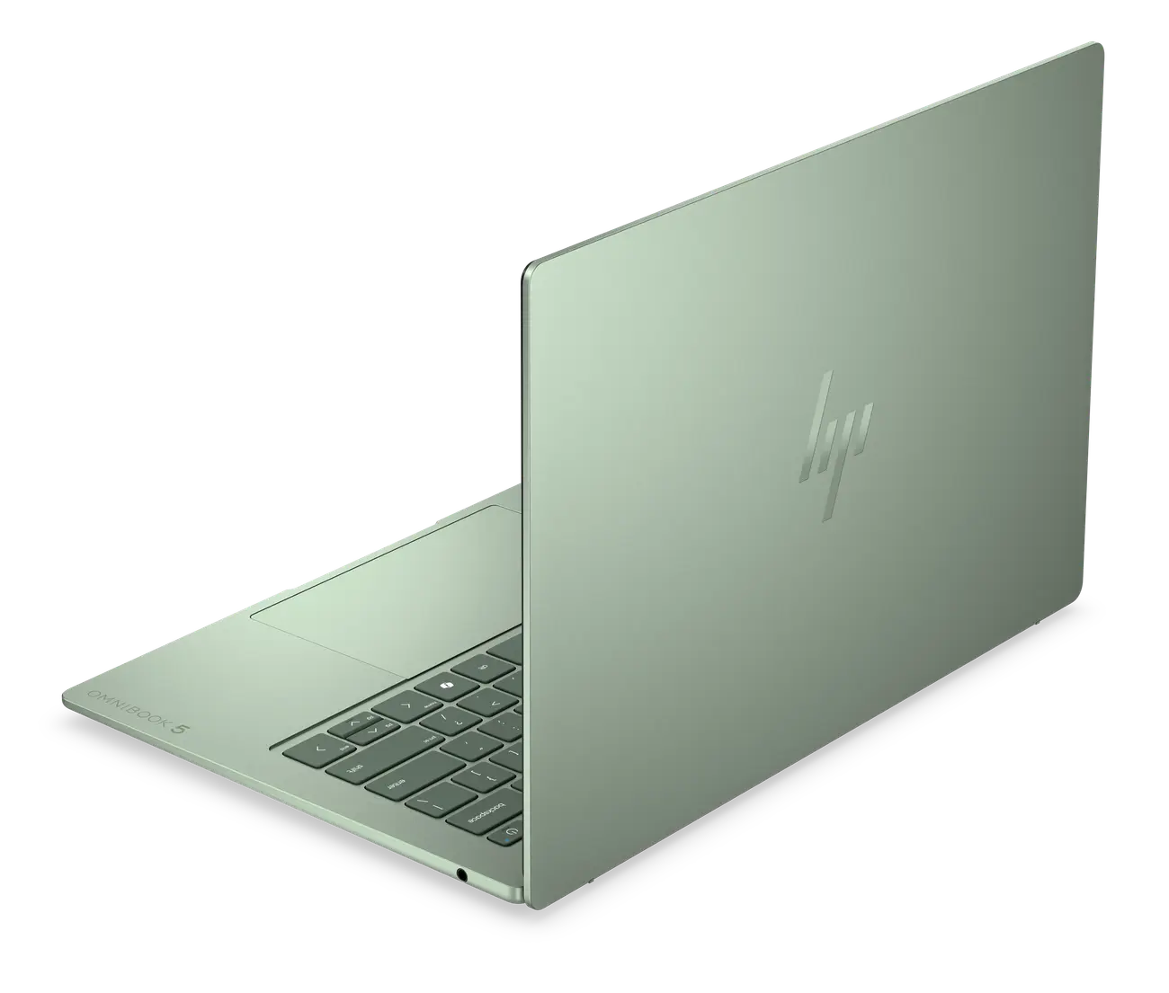 لپ‌تاپ باریک و سبک اچ‌پی (HP) مدل Omnibook 5 با بدنه سبز