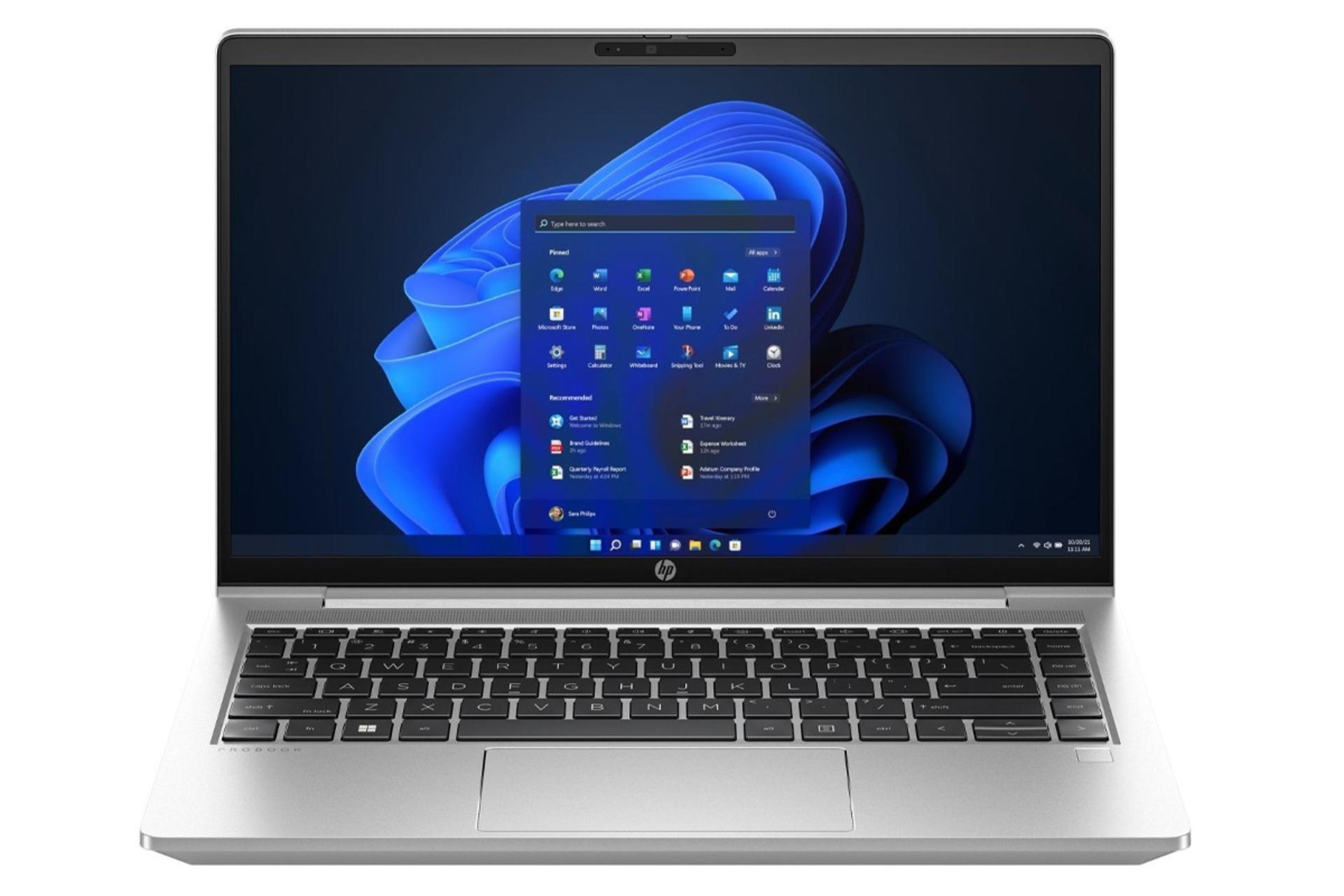 لپ تاپ ProBook 445 G10 اچ پی نمای روبرو