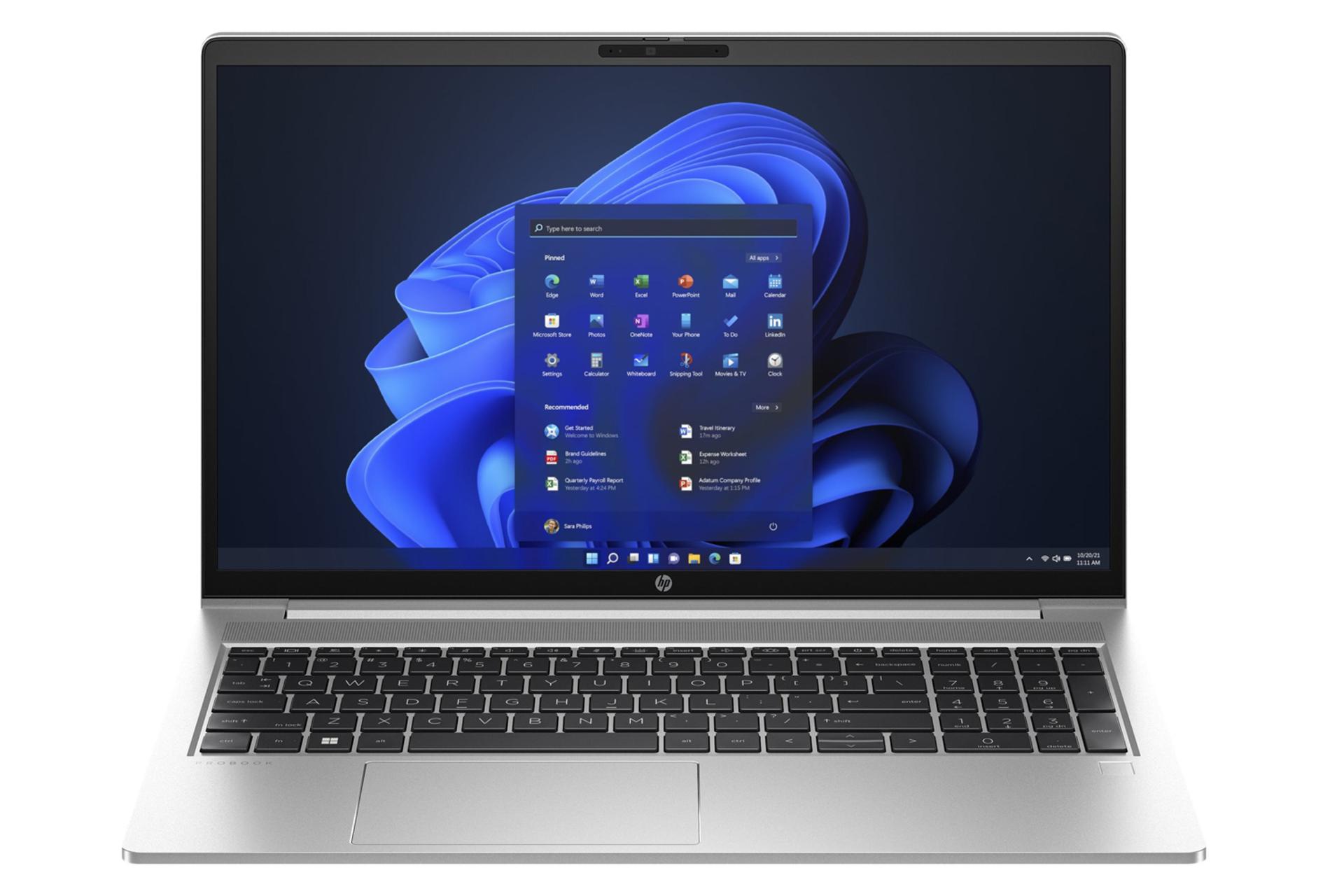 لپ تاپ ProBook 450 G10 اچ پی نمای روبرو