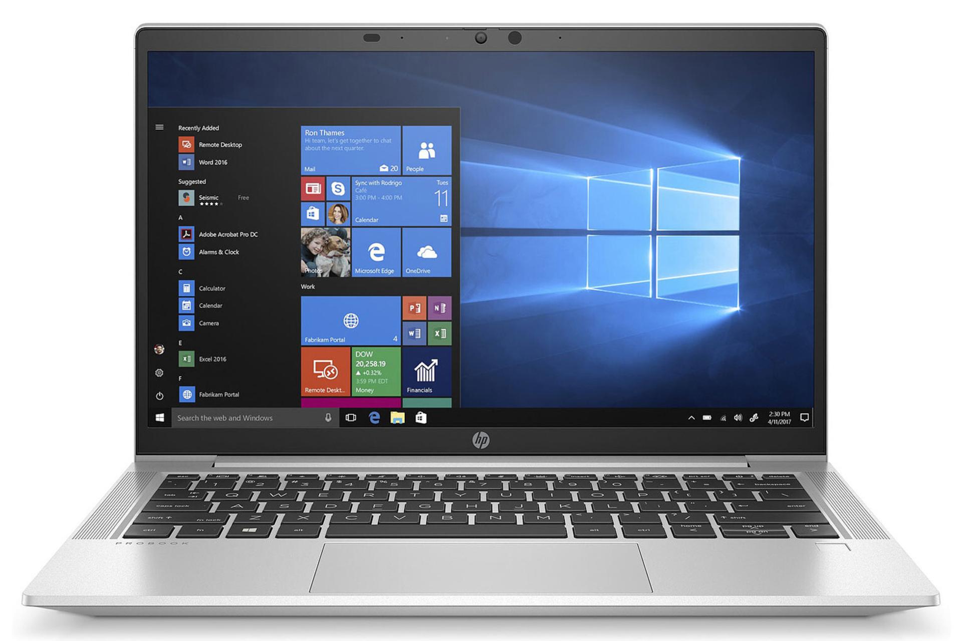 لپ تاپ ProBook 635 Aero G7 اچ پی نمای روبرو
