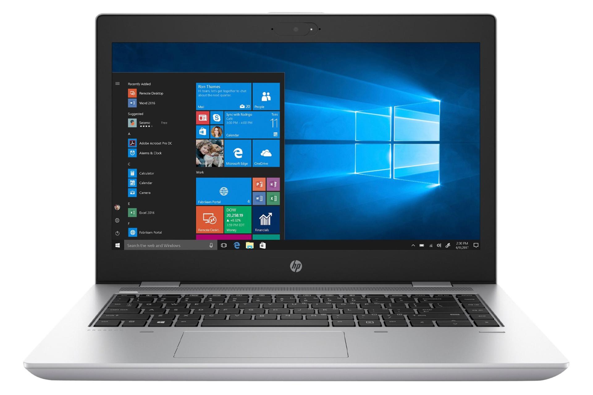 لپ تاپ ProBook 645 G4 اچ پی نمای روبرو
