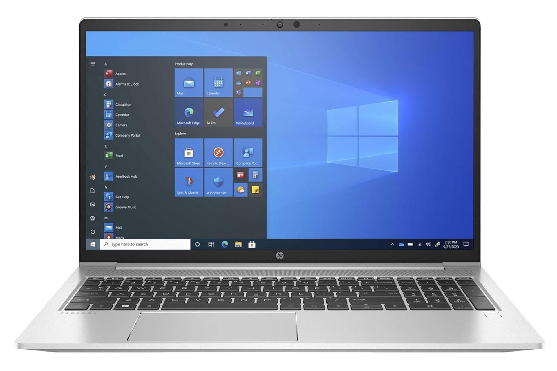 لپ تاپ ProBook 650 G8 اچ پی نمای روبرو