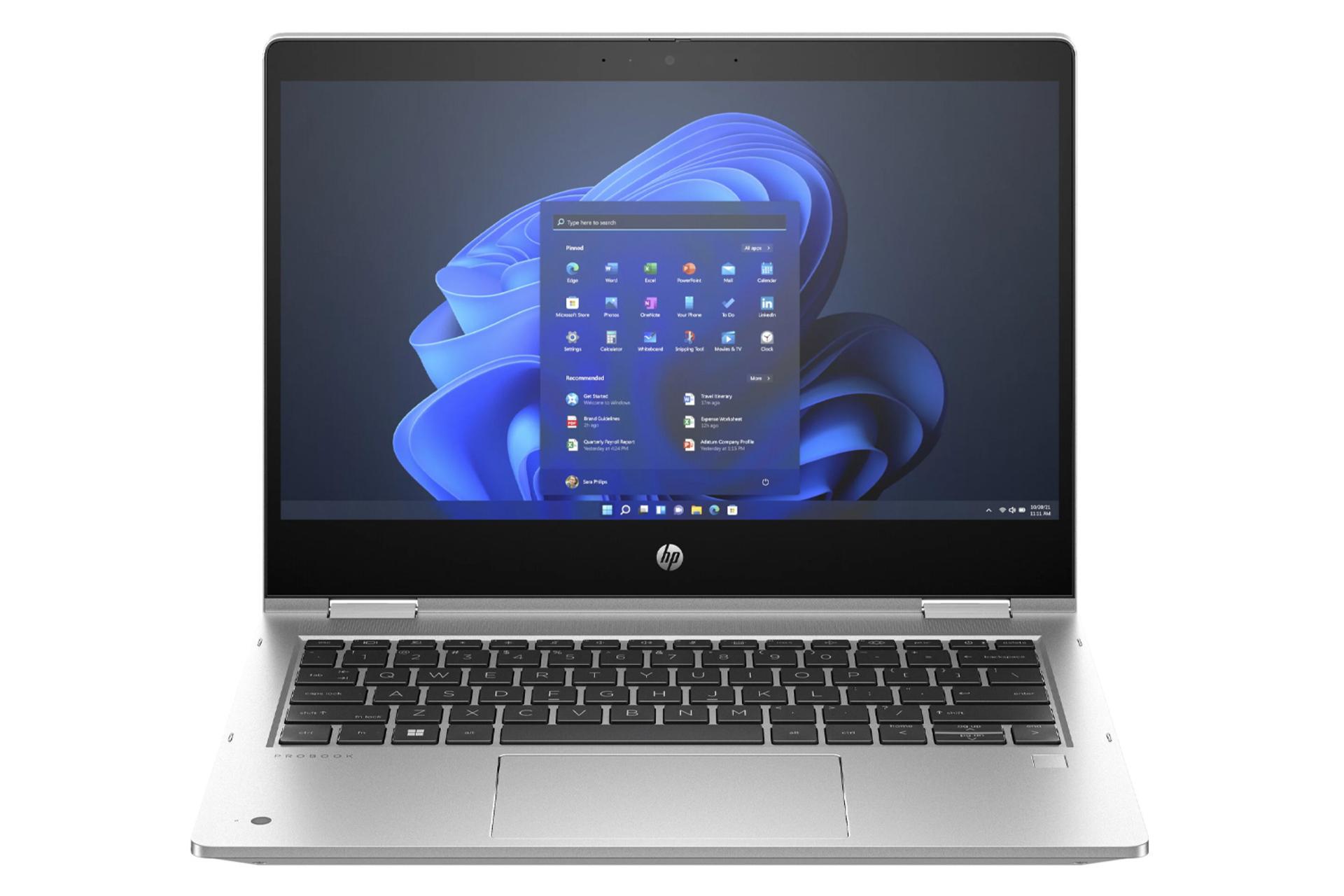لپ تاپ ProBook x360 435 G8 اچ پی نمای روبرو