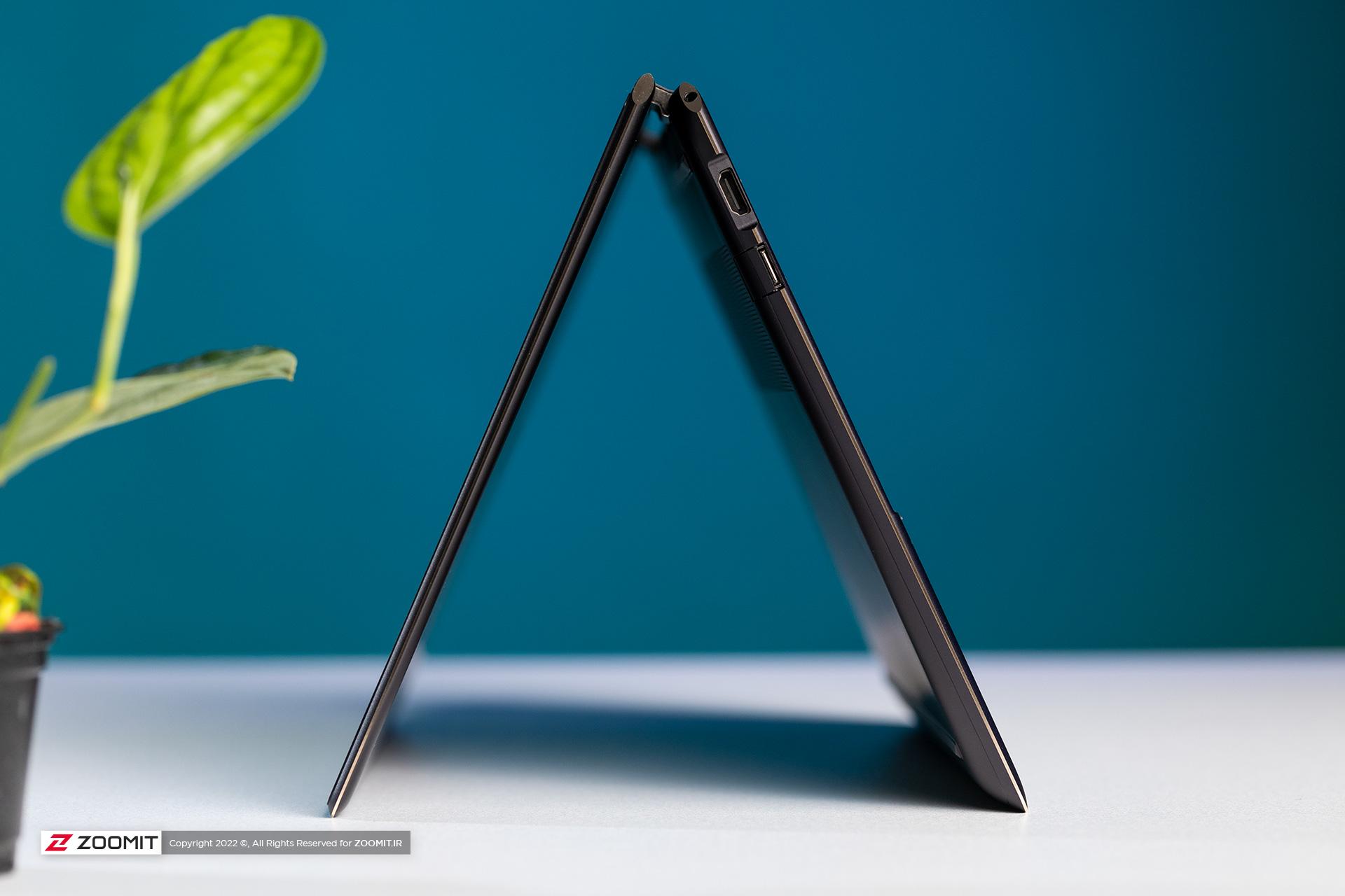 حالت خیمه لپ‌تاپ HP Spectre x360 16
