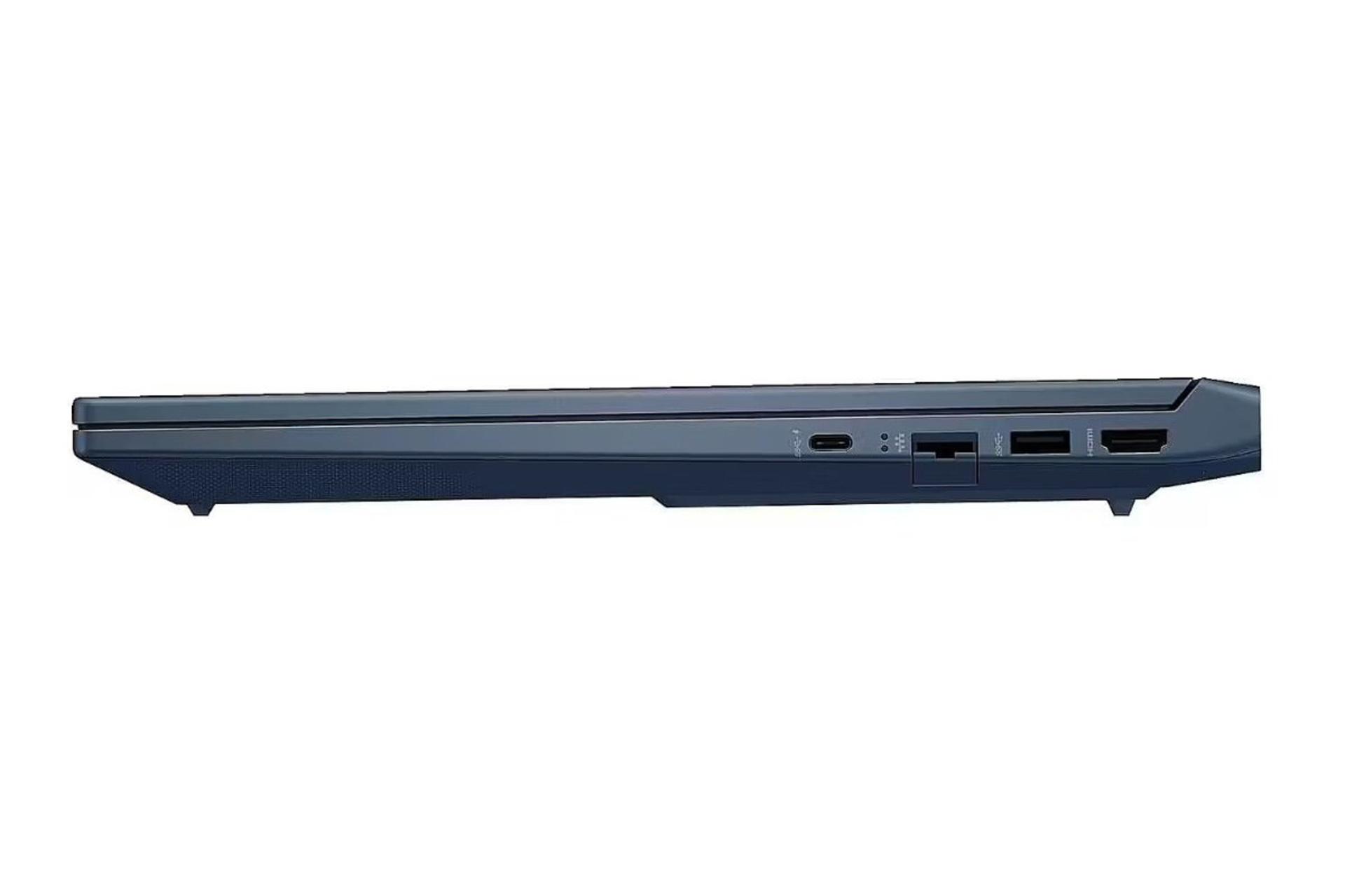 لپ تاپ اچ پی HP Victus 15-fa2039nw نمای جانبی راست و درگاه ها