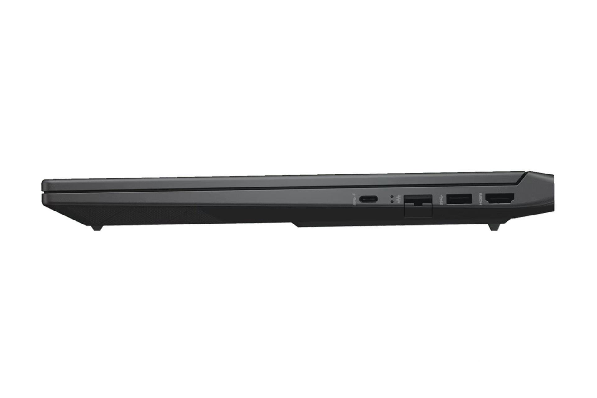 لپ تاپ اچ پی HP Victus 15-fa2309TX نمای جانبی راست و درگاه ها