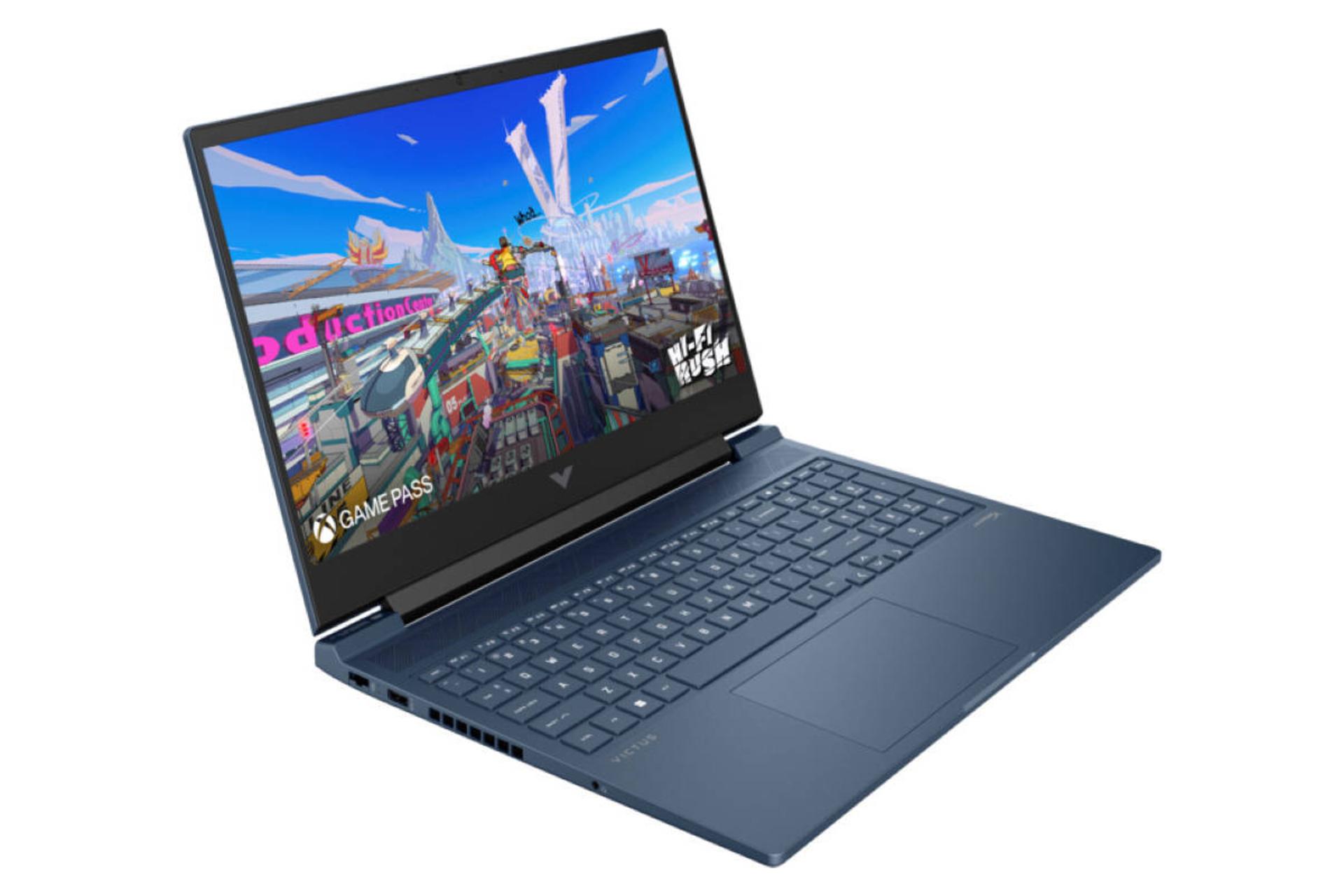 نمای سمت چپ لپ تاپ Victus 16-r1055ne اچ پی - Core i7-14700HX RTX 4060 48GB 1TB