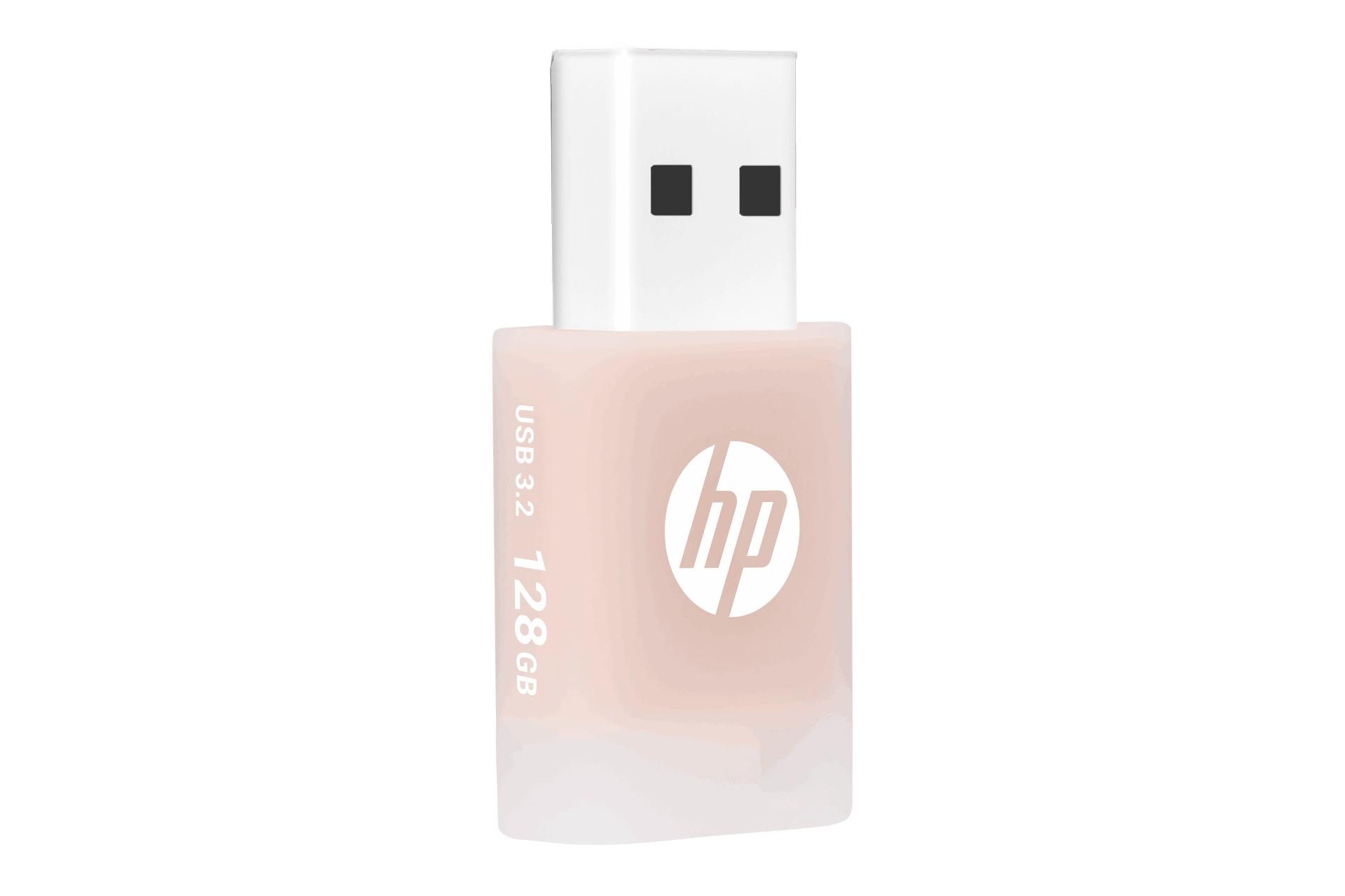 نمای کناری فلش مموری اچ پی HP x768 128GB USB 3.2