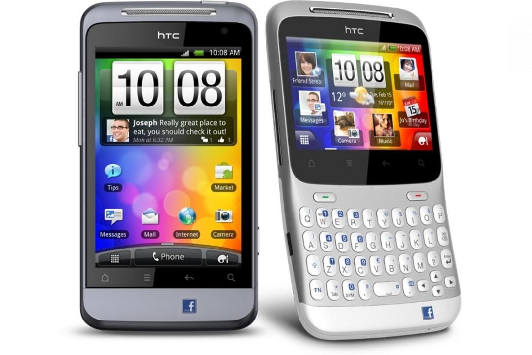 گوشی‌های HTC Salsa و HTC ChaCha