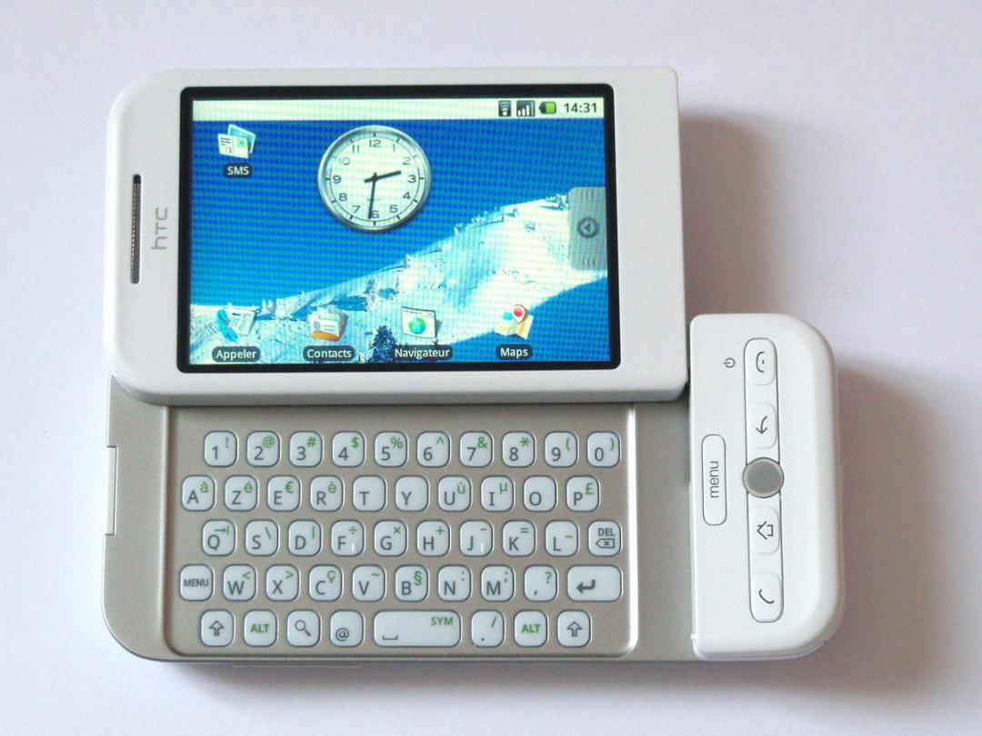 گوشی کشویی HTC Dream