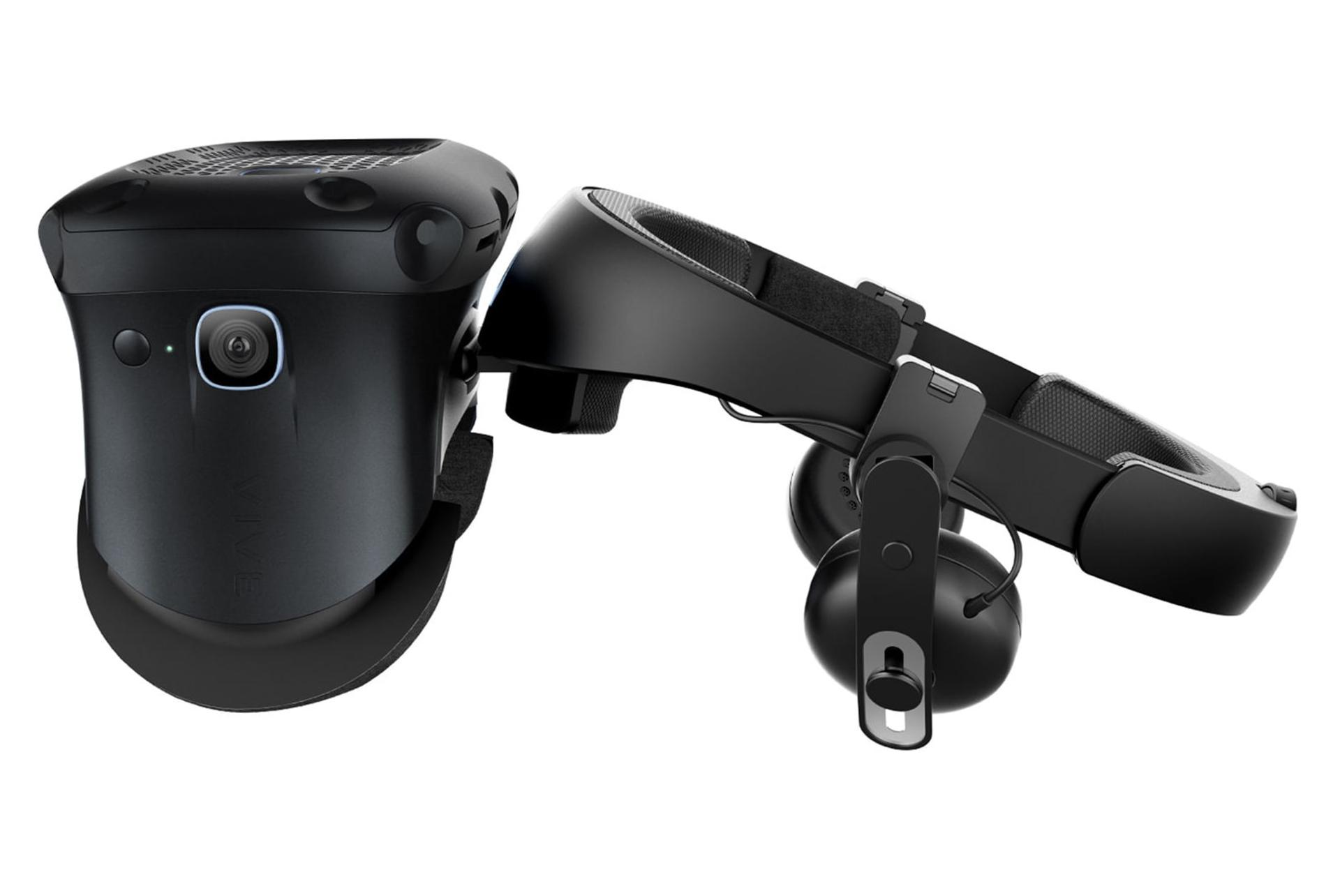 نمای جانبی هدست واقعیت مجازی اچ تی سی وایو HTC VIVE Cosmos Elite
