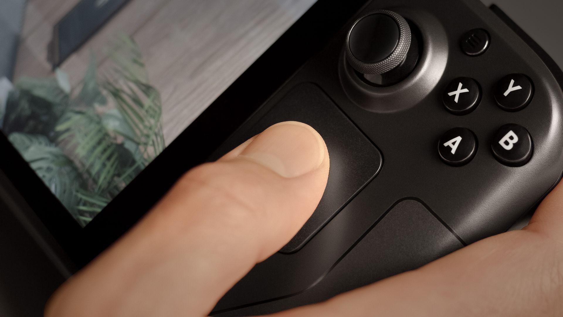 تاچ پد کنسول Steam Deck
