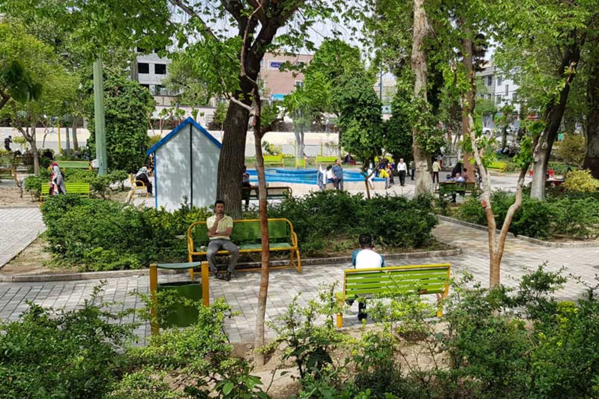 بوستان رضوان / پارک باباییان تهران